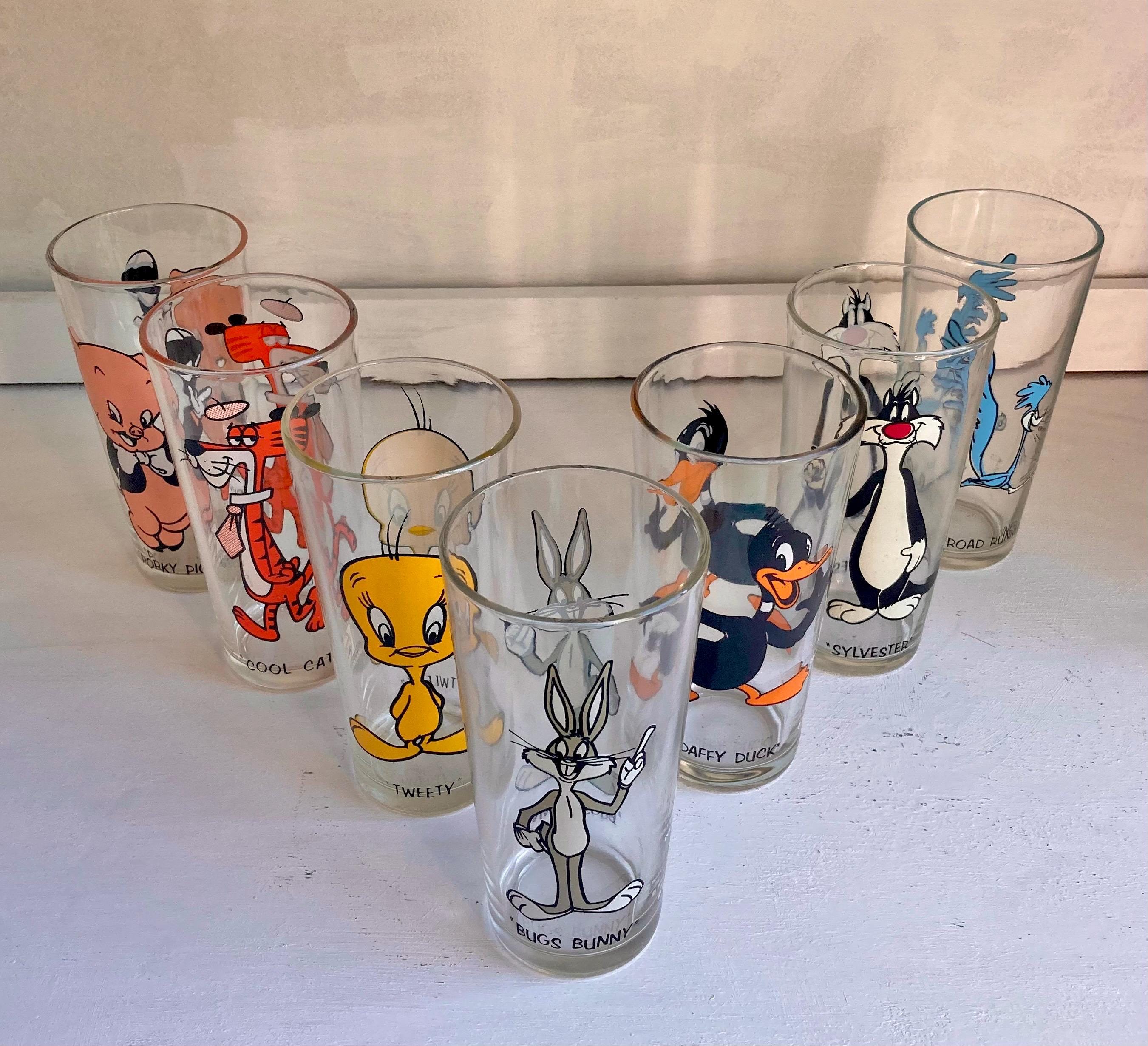 Vintage 1973 Looney Tunes Pepsi Glass - Collectible Character Drinkware