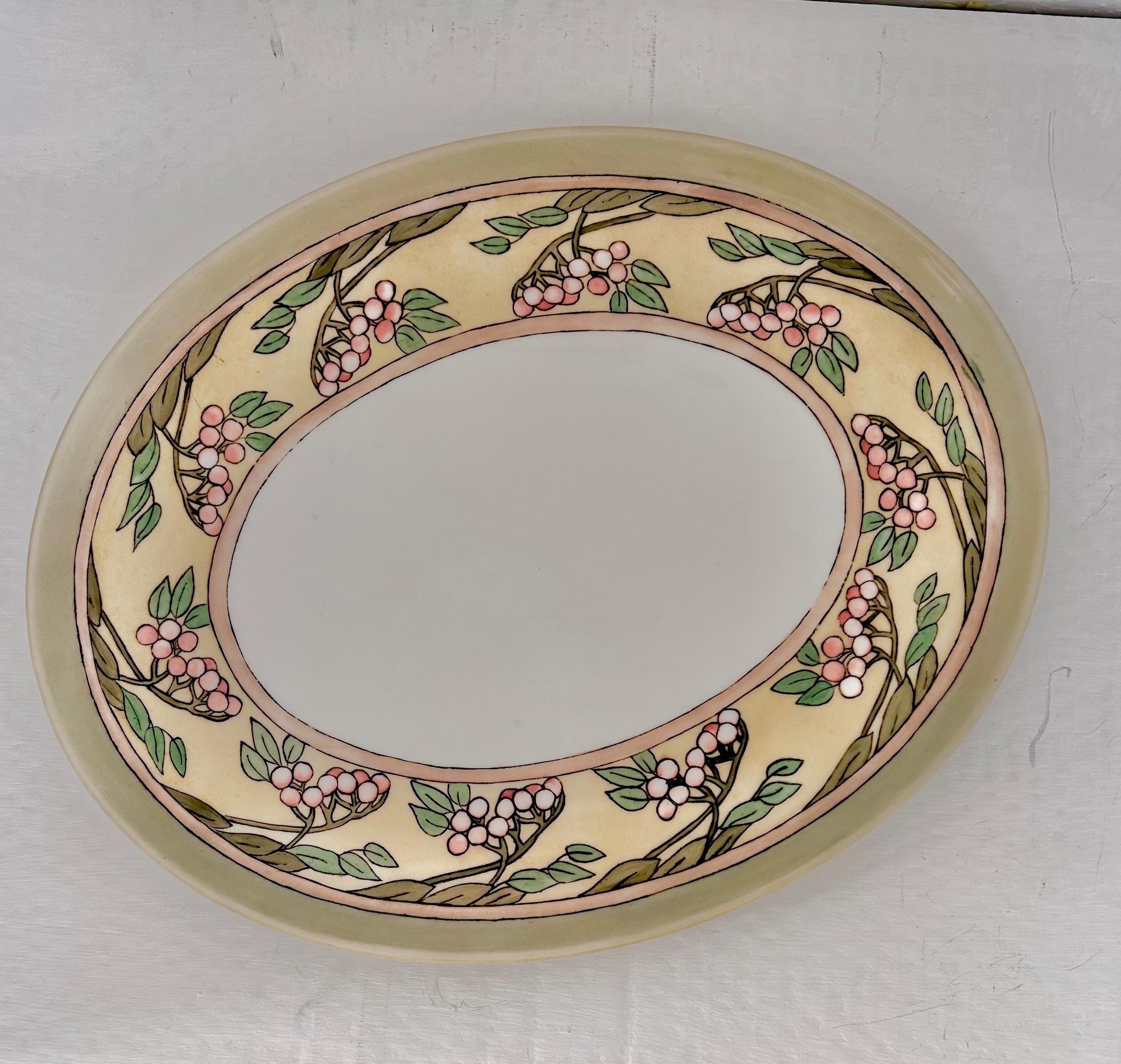 Large 14" Vintage T&V Limoges Porcelain Platter
