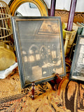 Antique Framed Sepia Photograph