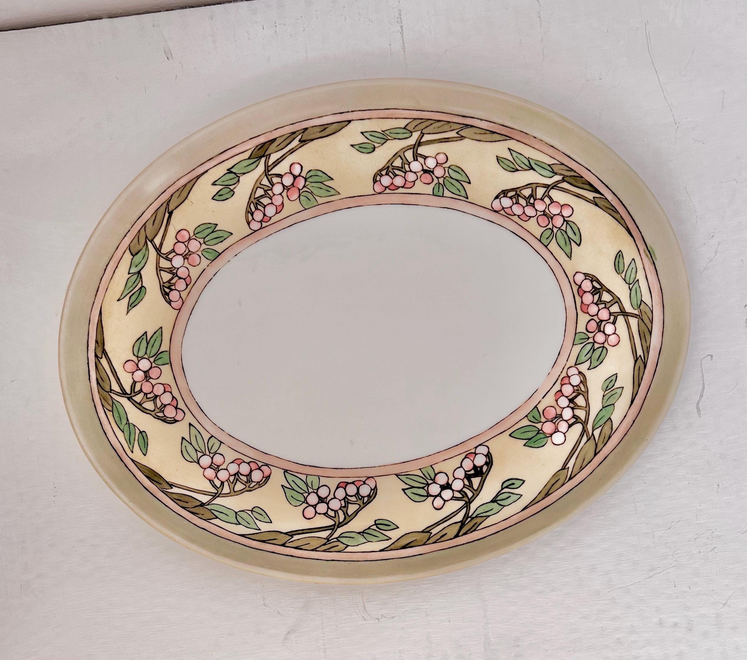Large 14" Vintage T&V Limoges Porcelain Platter