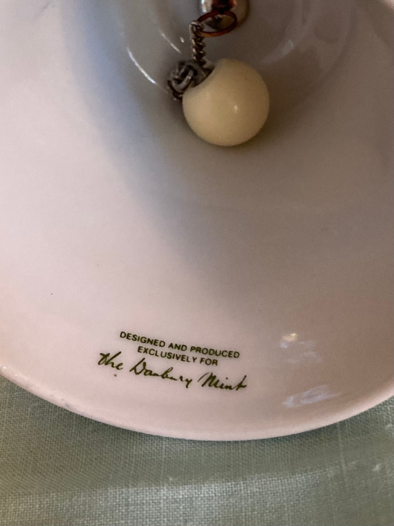 Vintage Porcelain Bell - Bareuther Waldsassen for Danbury Mint