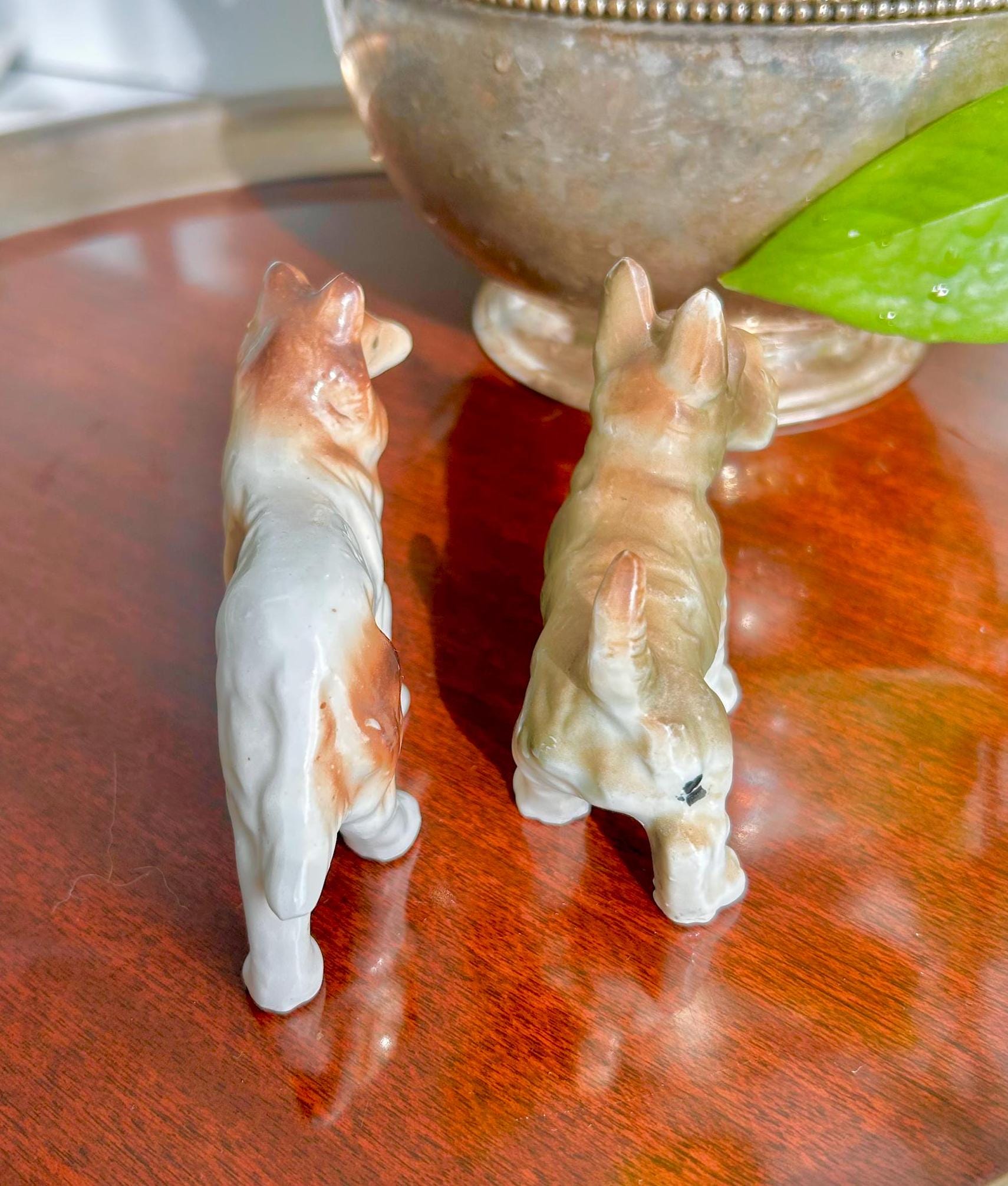 Vintage Ceramic Hand-painted Dog Figurines, Made in Japan - Choose from two: Collie or Terrier