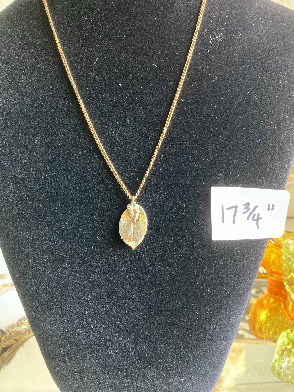 Vintage Pendant and Chain Necklaces - Choose from Four