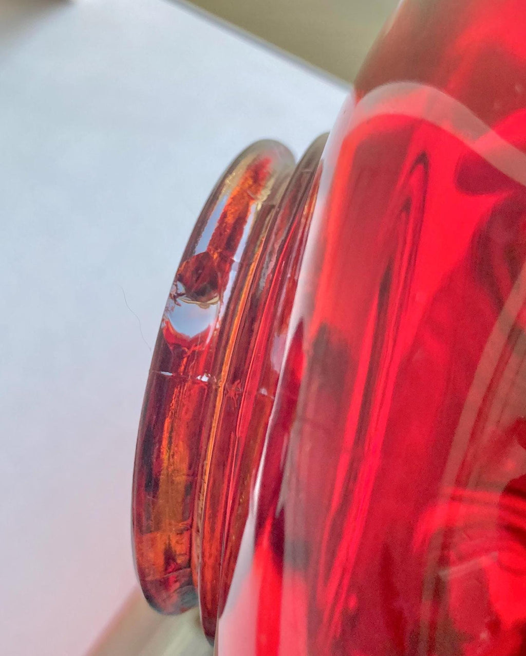 Vintage Red Amberina Glassware - CHOOSE from Fenton, Cadmium UV Glow, Bowls and Dishes