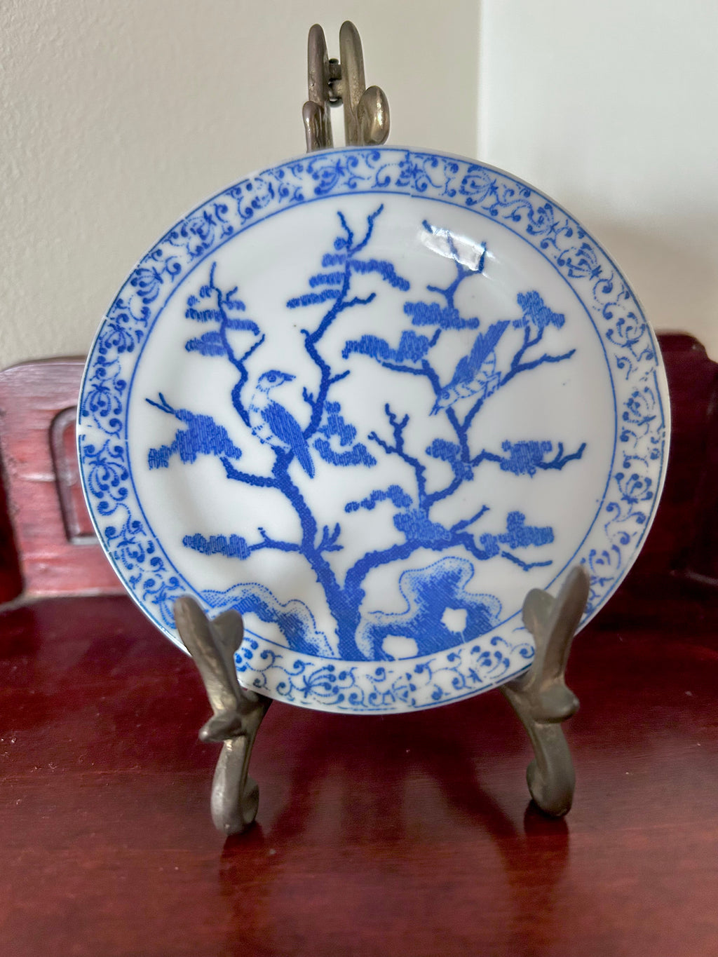 Tiny 4-inch Vintage Japanese Porcelain Plates