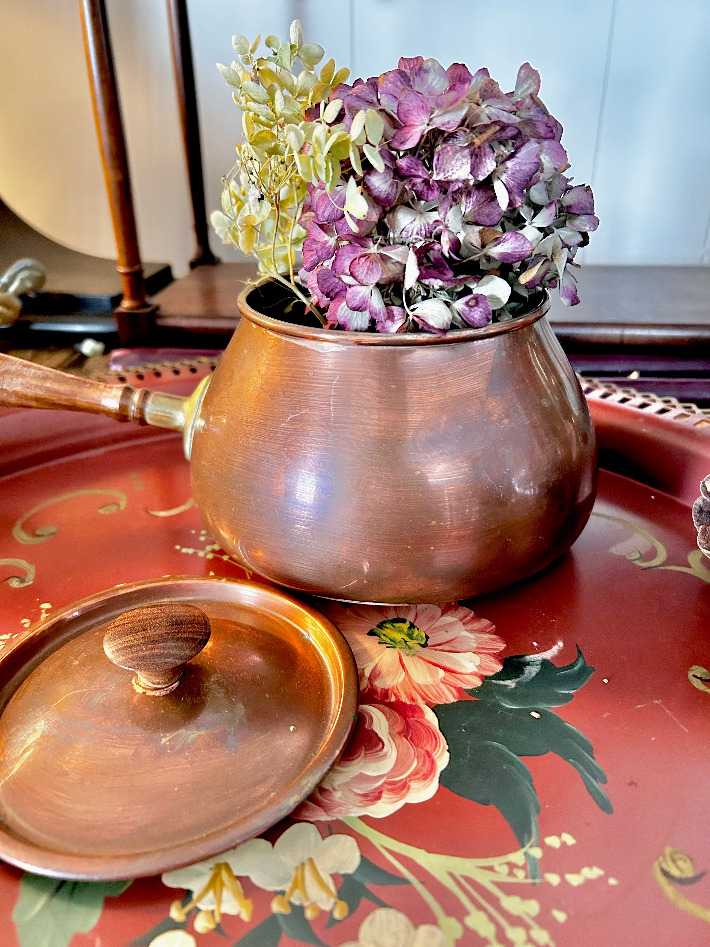 Vintage Tagus Copper Saucepan