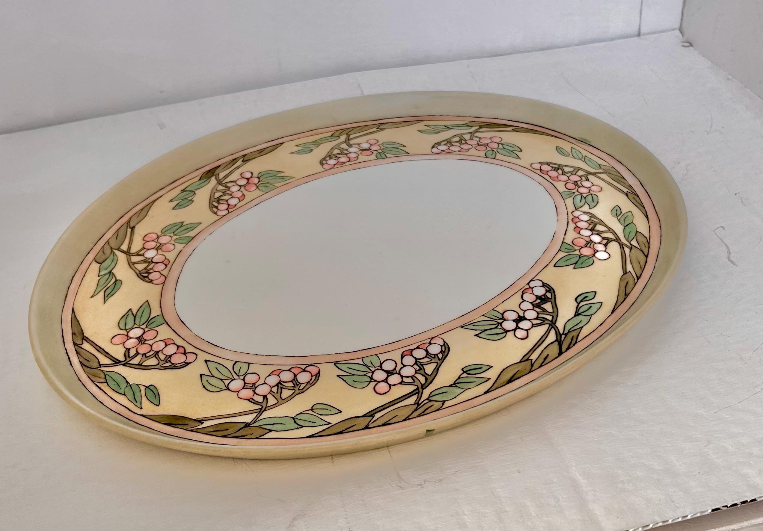 Large 14" Vintage T&V Limoges Porcelain Platter