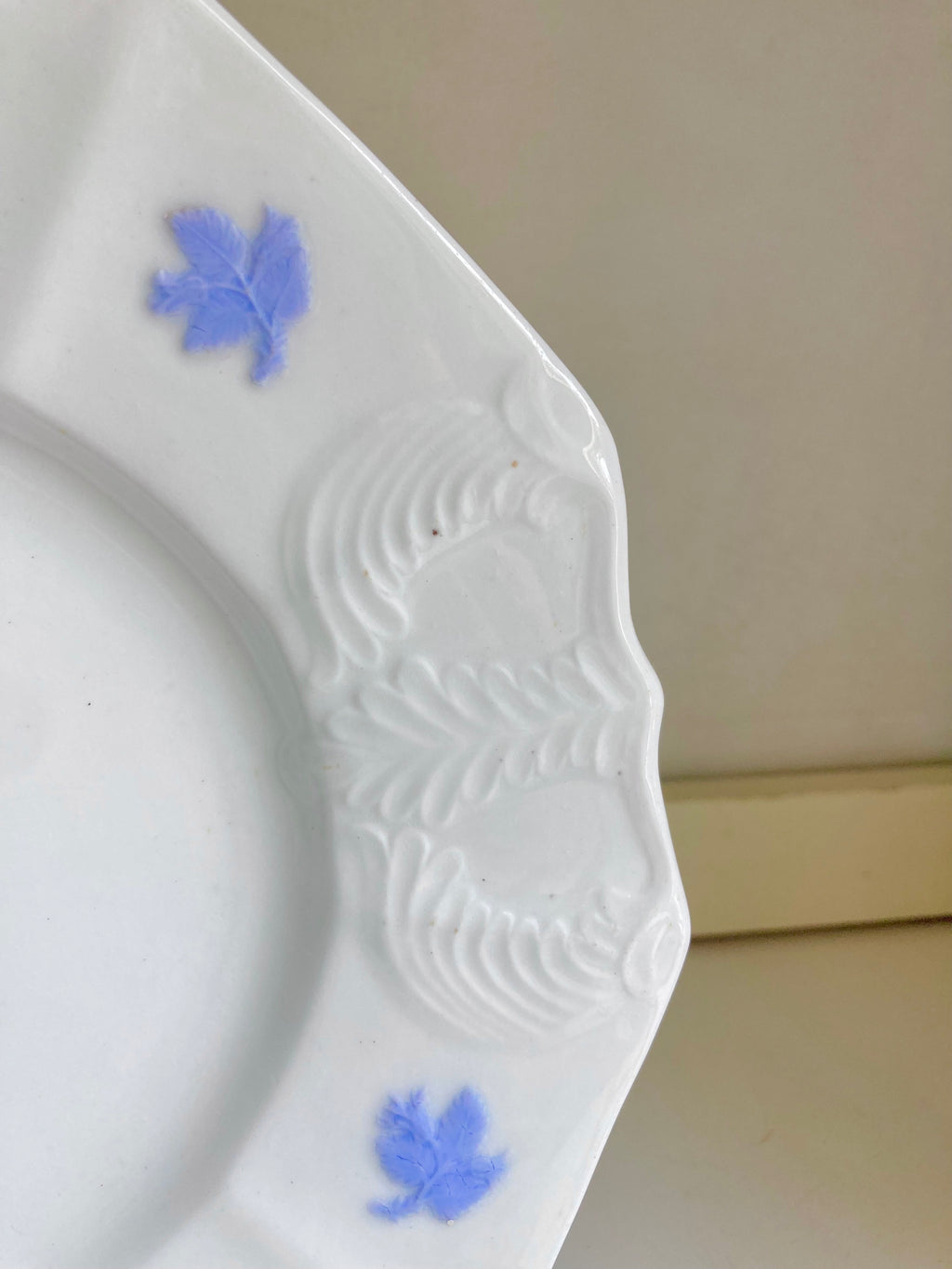 Antique Adderly Chelsea Pattern Fine China-Periwinkle Blue and White-Choose from various options