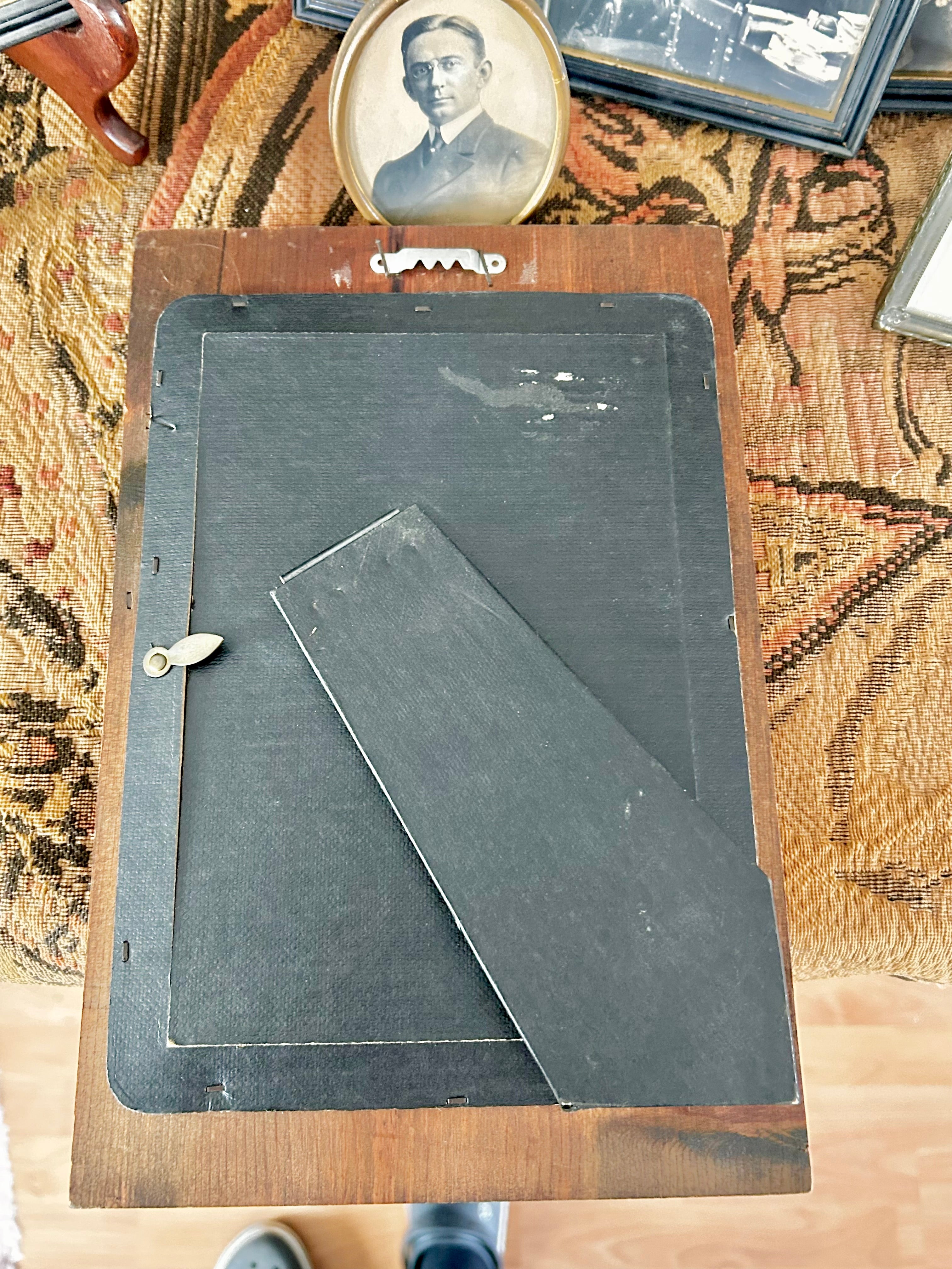 Vintage Wooden Portrait Frame