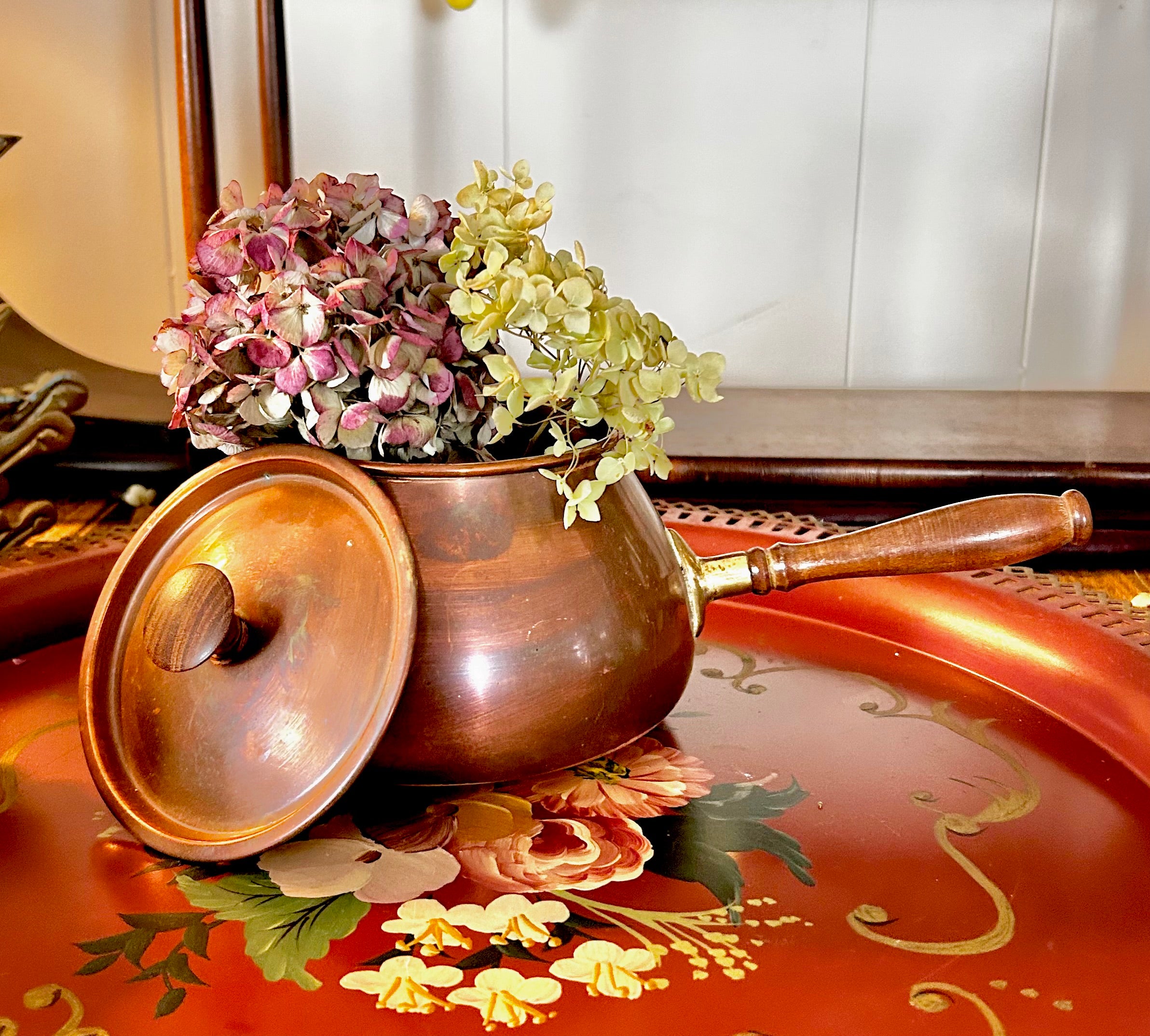 Vintage Tagus Copper Saucepan