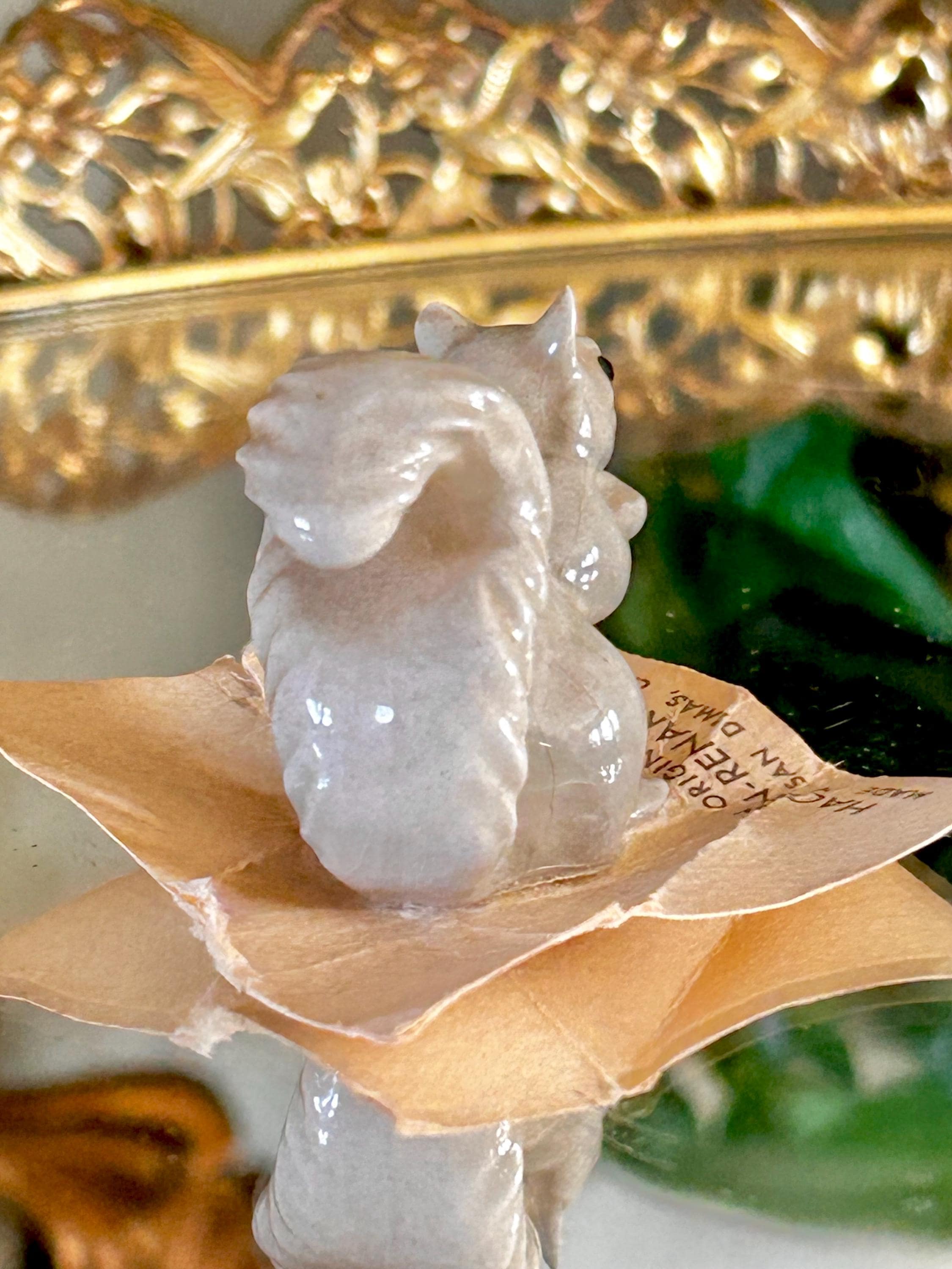 vintage Hagen-Renaker tiny hand-painted Squirrel Figurine