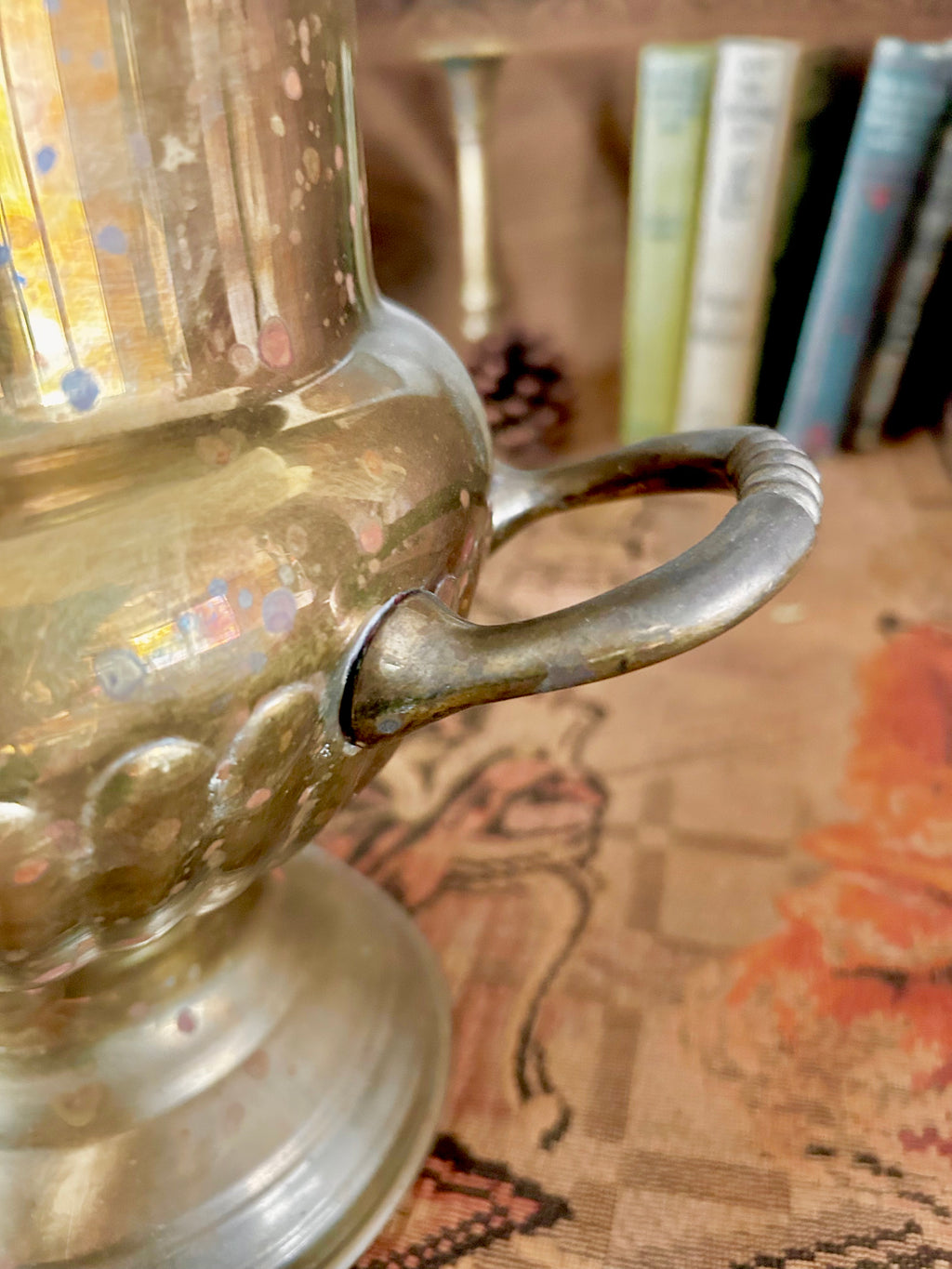 Vintage Brass Champagne Bucket