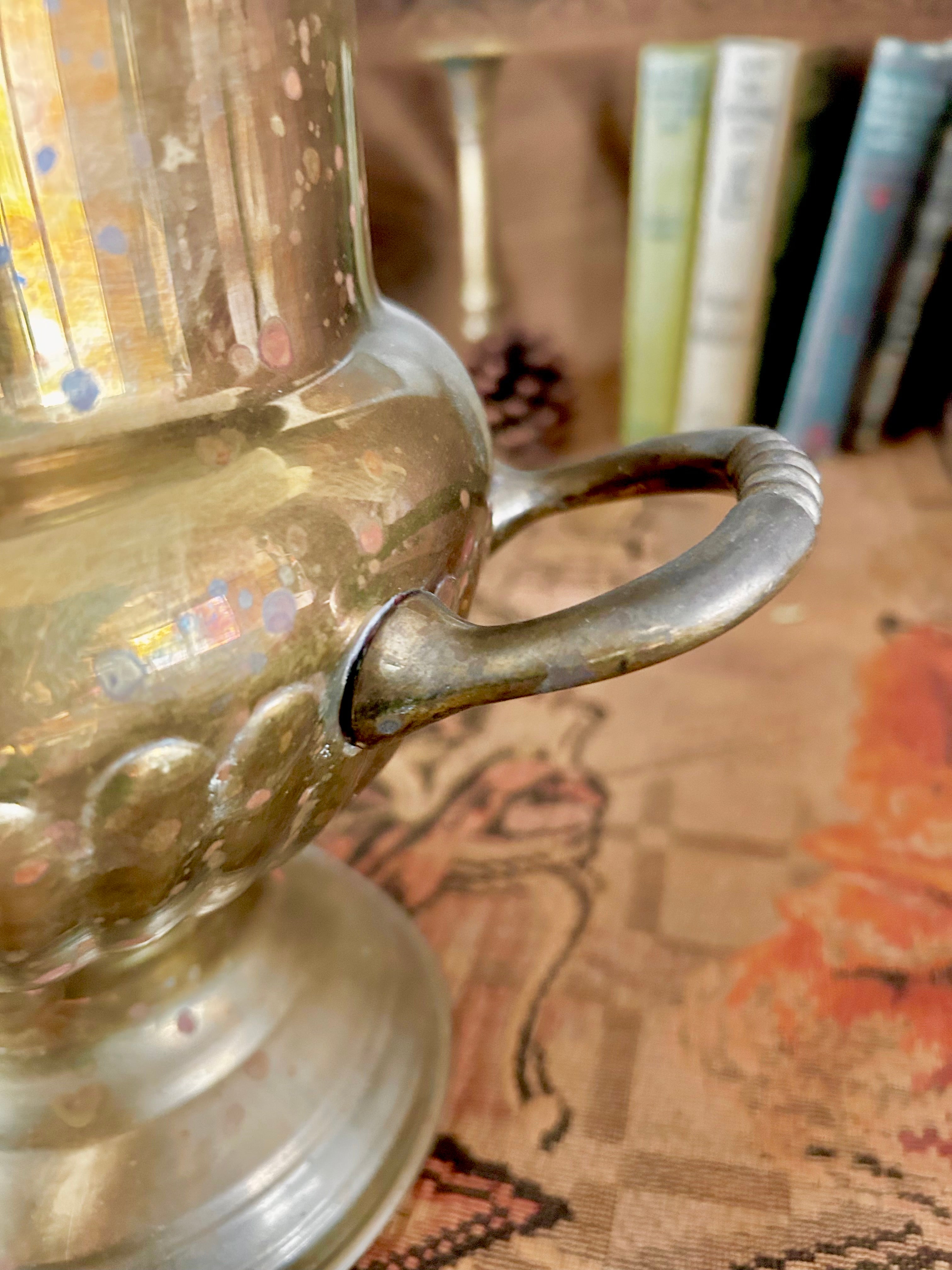 Vintage Brass Champagne Bucket
