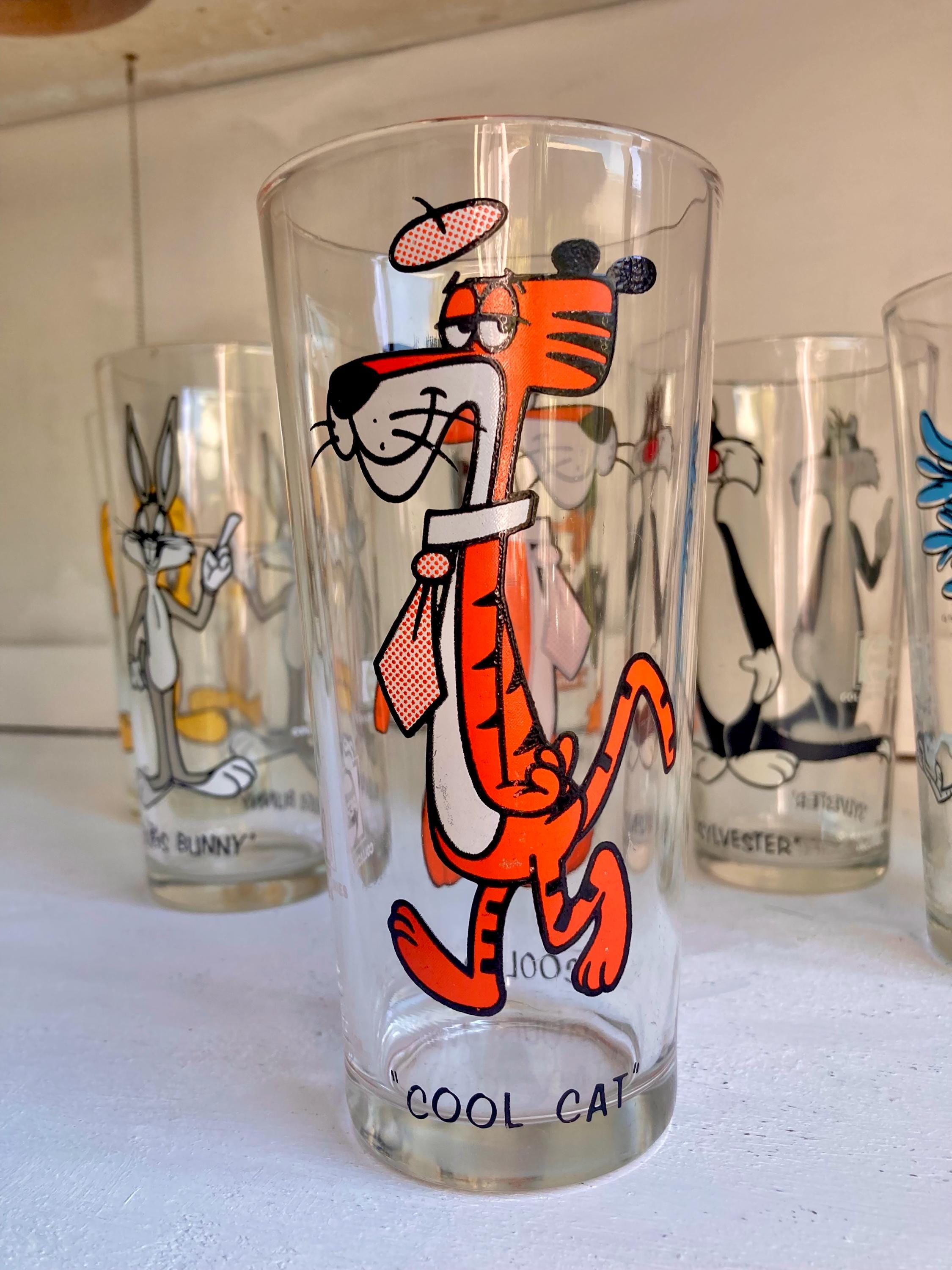 Vintage 1973 Looney Tunes Pepsi Glass - Collectible Character Drinkware