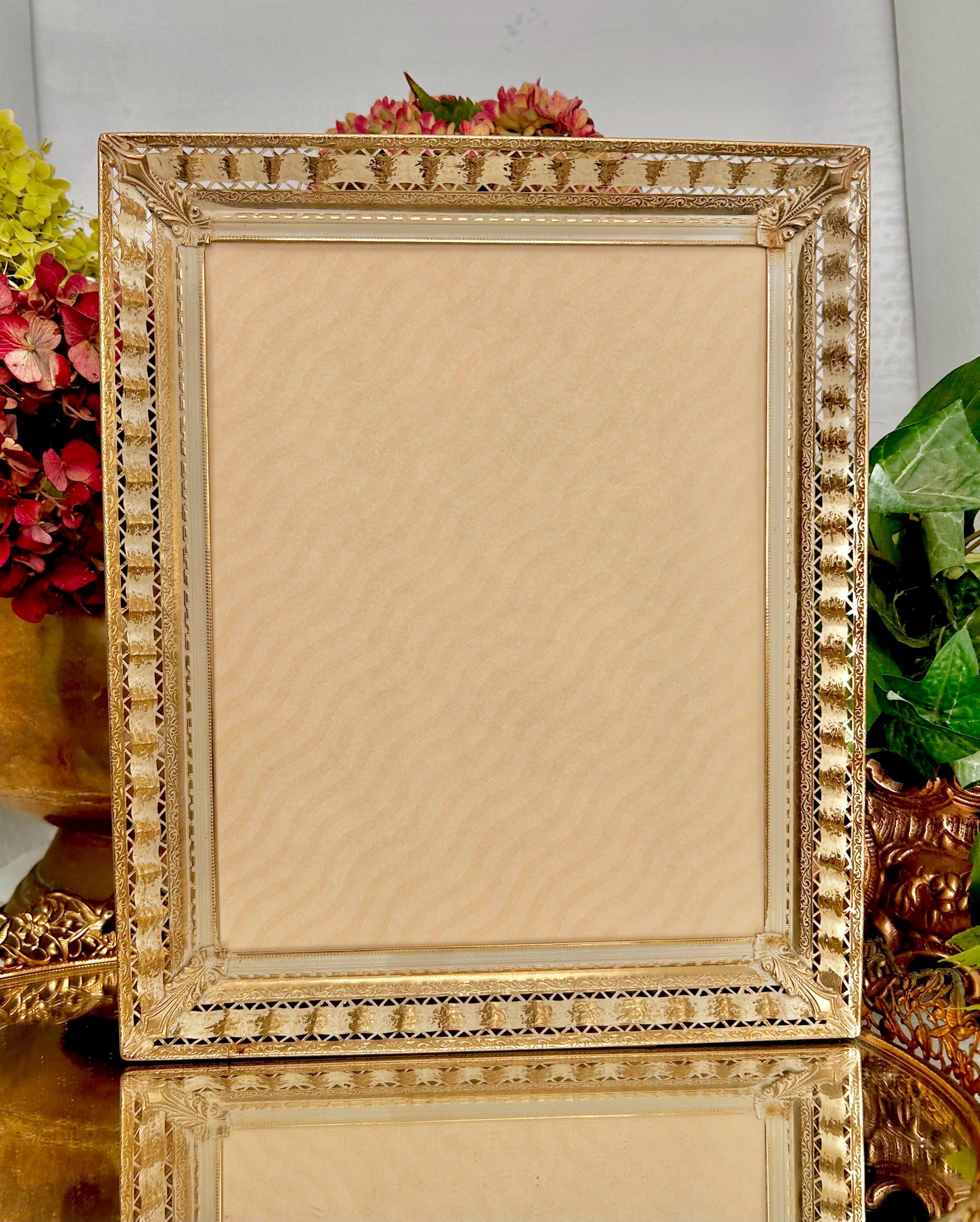 Vintage Gilt Rectangular Picture Frame