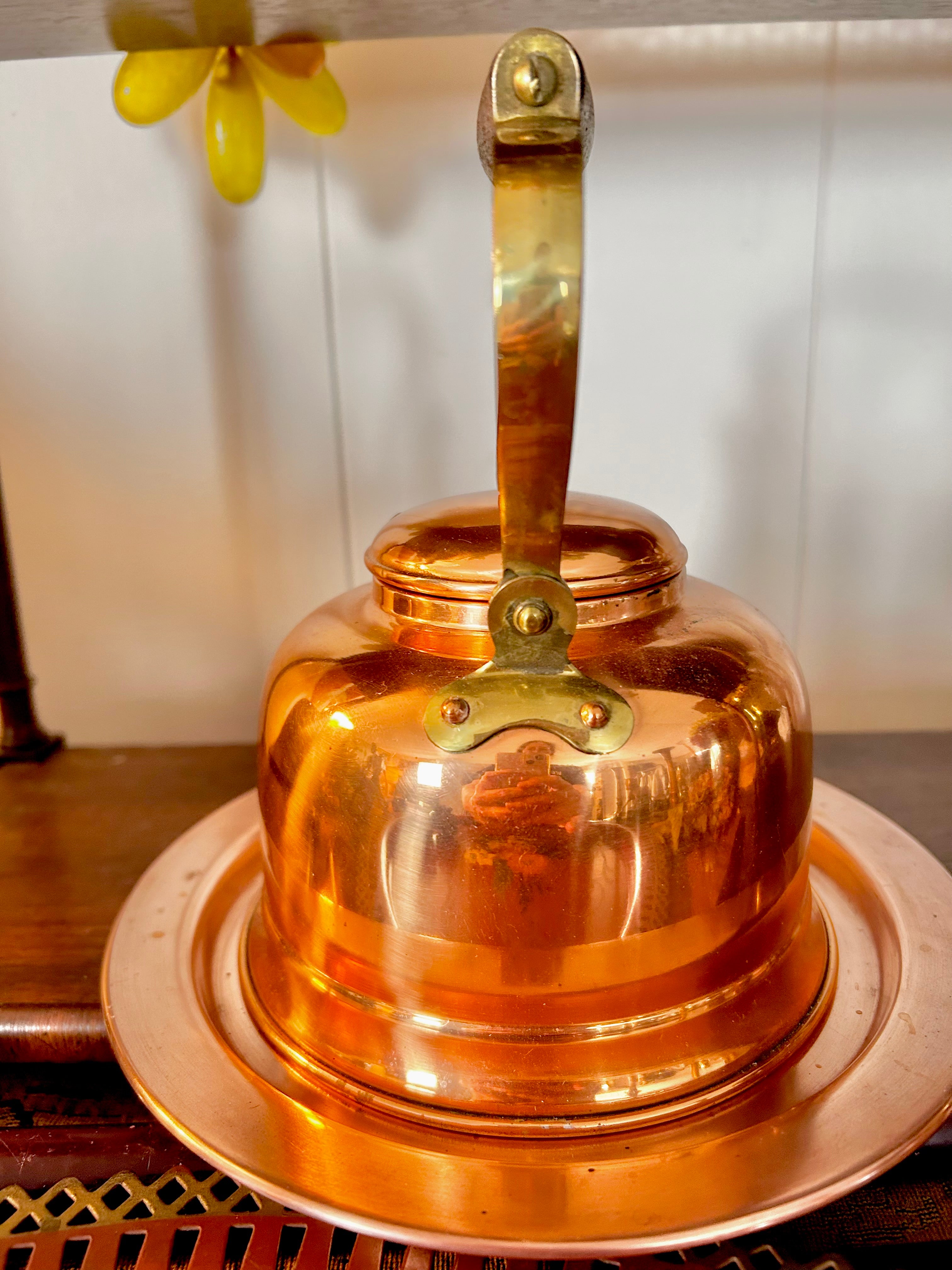 Vintage Copral Portugal Copper Kettle