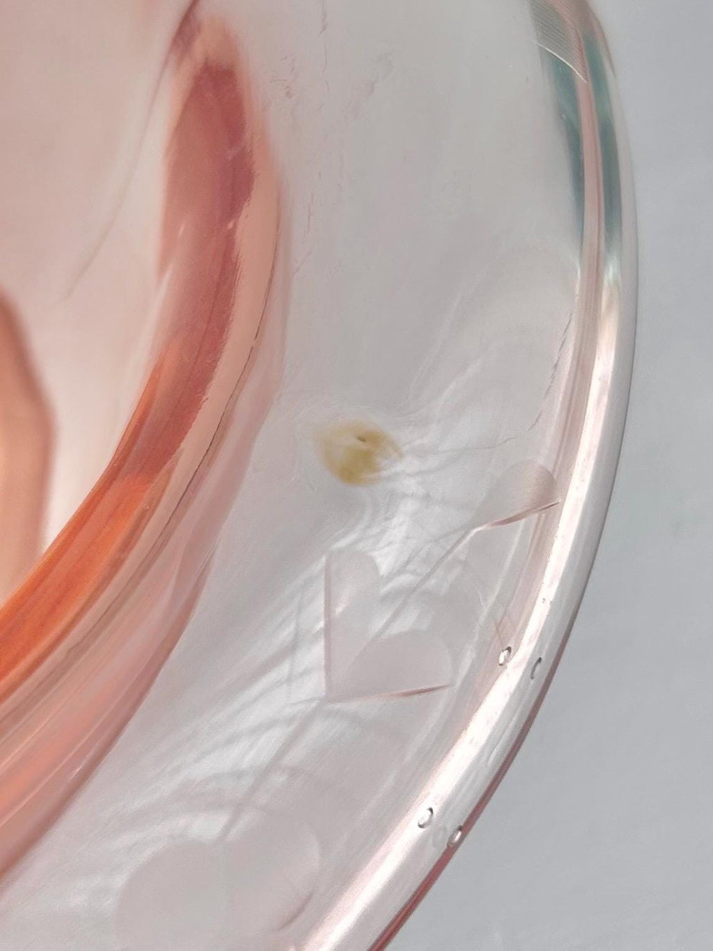 Vintage Pink Depression Glass Bowls – Etched Floral Rolled Rim, CHOICE