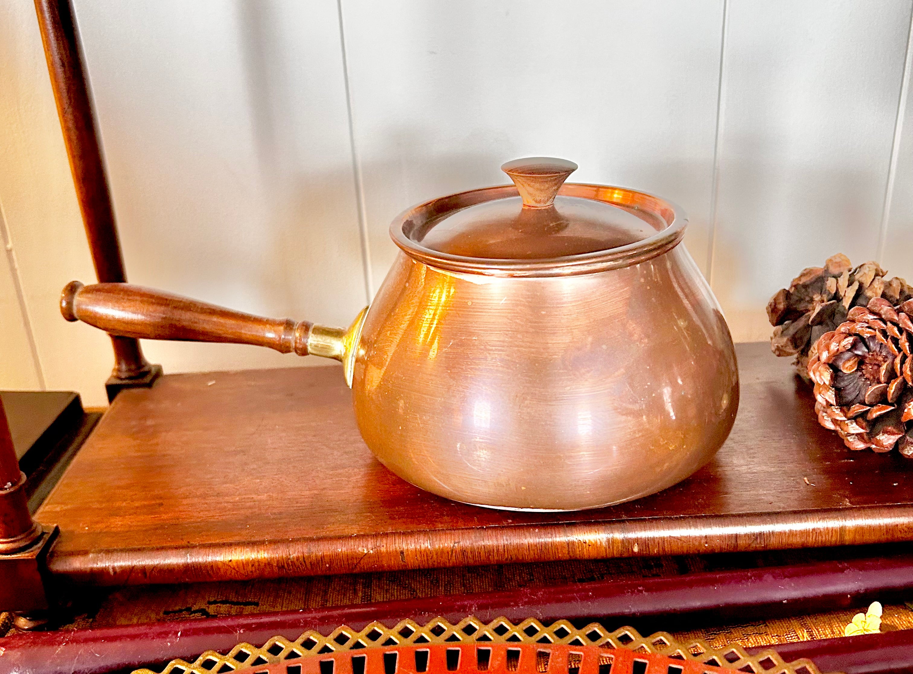 Vintage Tagus Copper Saucepan