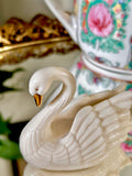 Vintage Lenox Swan Placecard Holder 24k Gold Trim