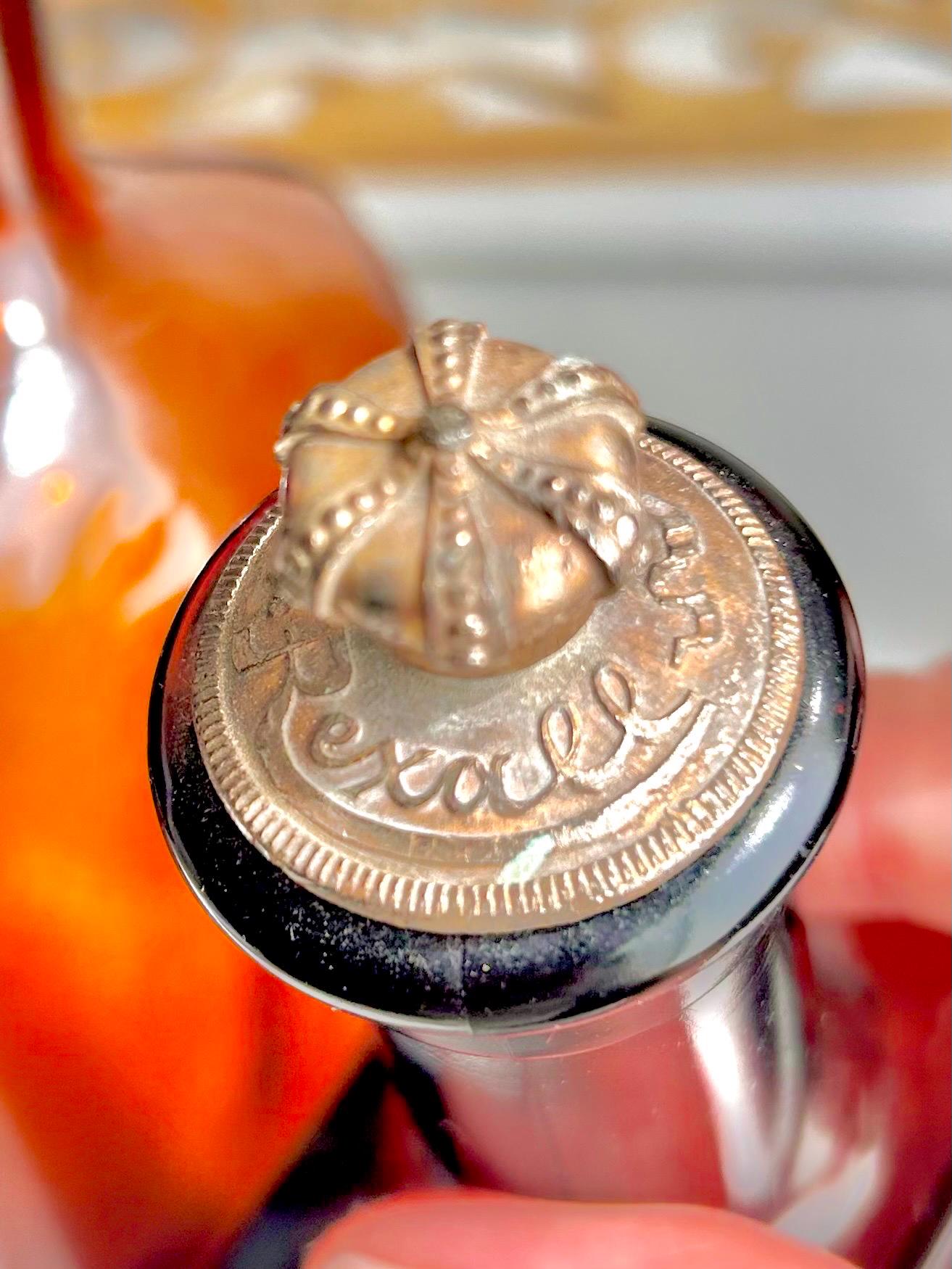 Vintage Amber Apothecary Bottle: Collectible Brown Glass, Choose Your Style