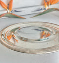 Vintage Gorham Silver-plated Newport 12" Underplate - Sleek Serving Platter with Gadroon Rim