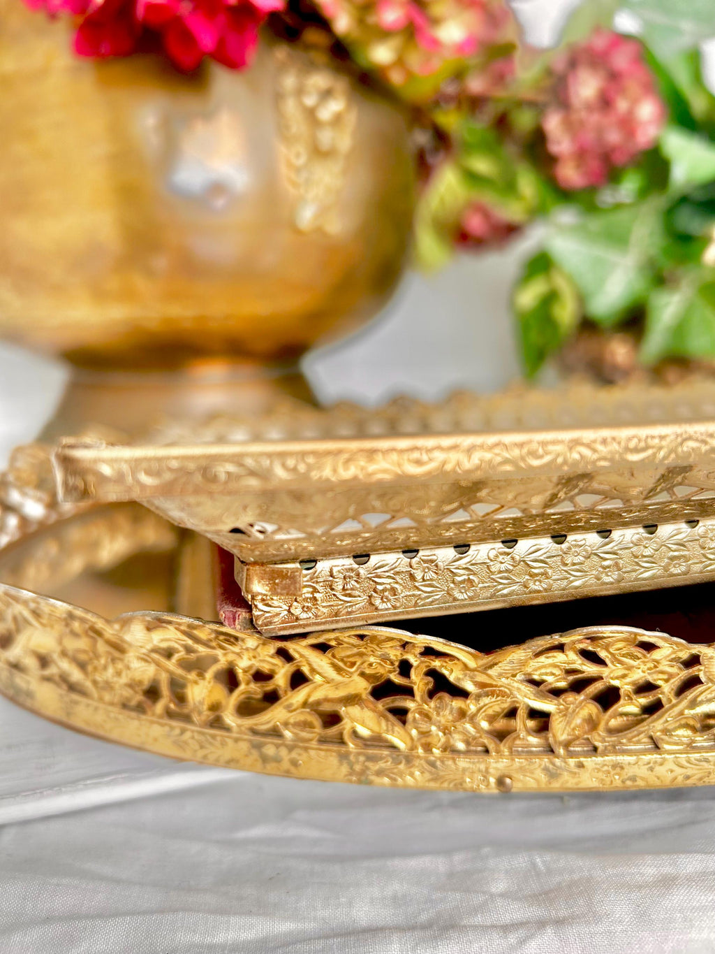 Vintage Gilt Rectangular Picture Frame