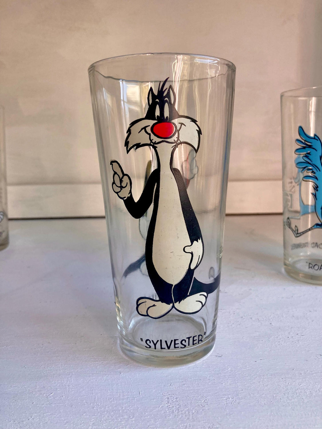 Vintage 1973 Looney Tunes Pepsi Glass - Collectible Character Drinkware