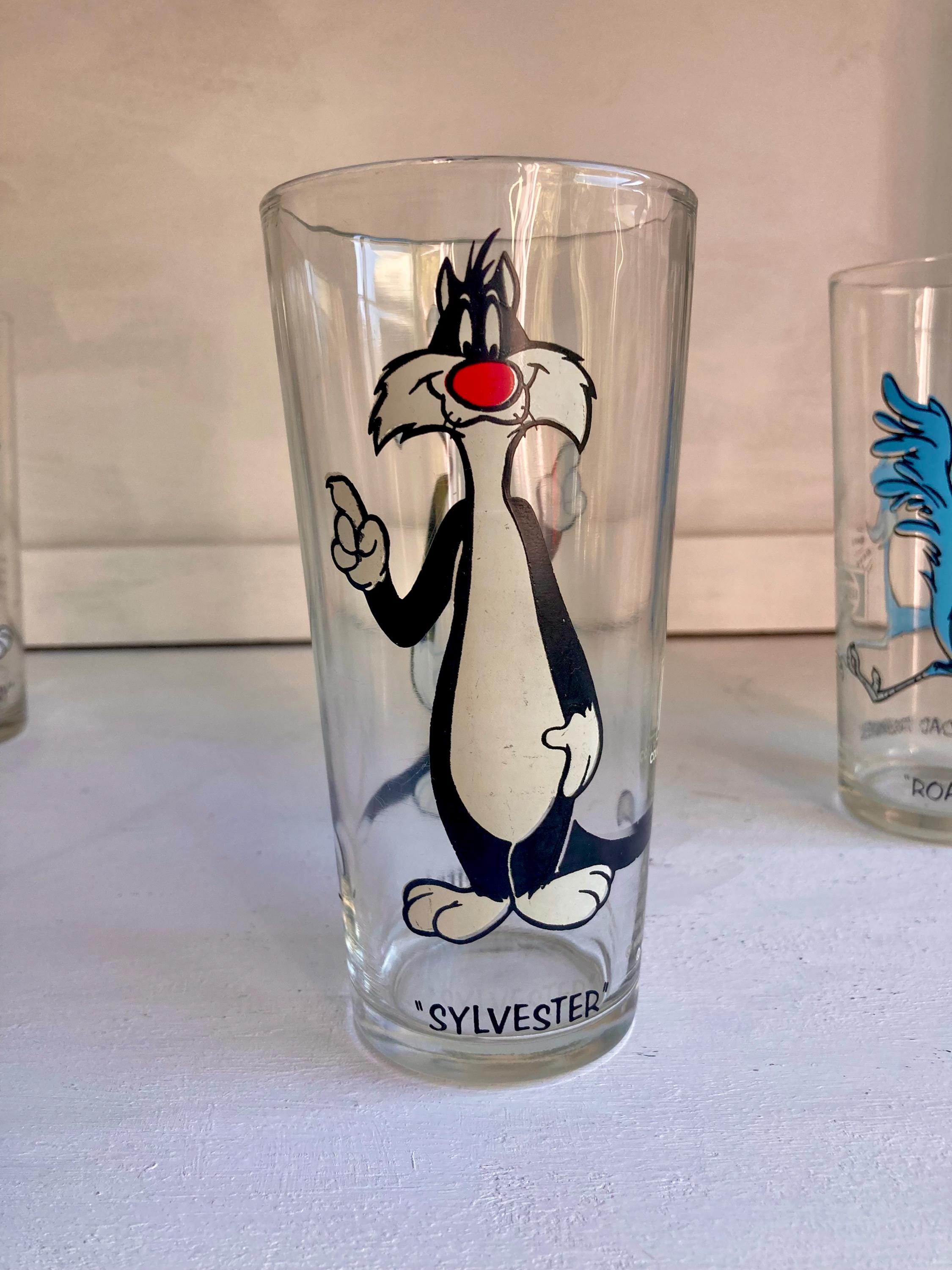 Vintage 1973 Looney Tunes Pepsi Glass - Collectible Character Drinkware