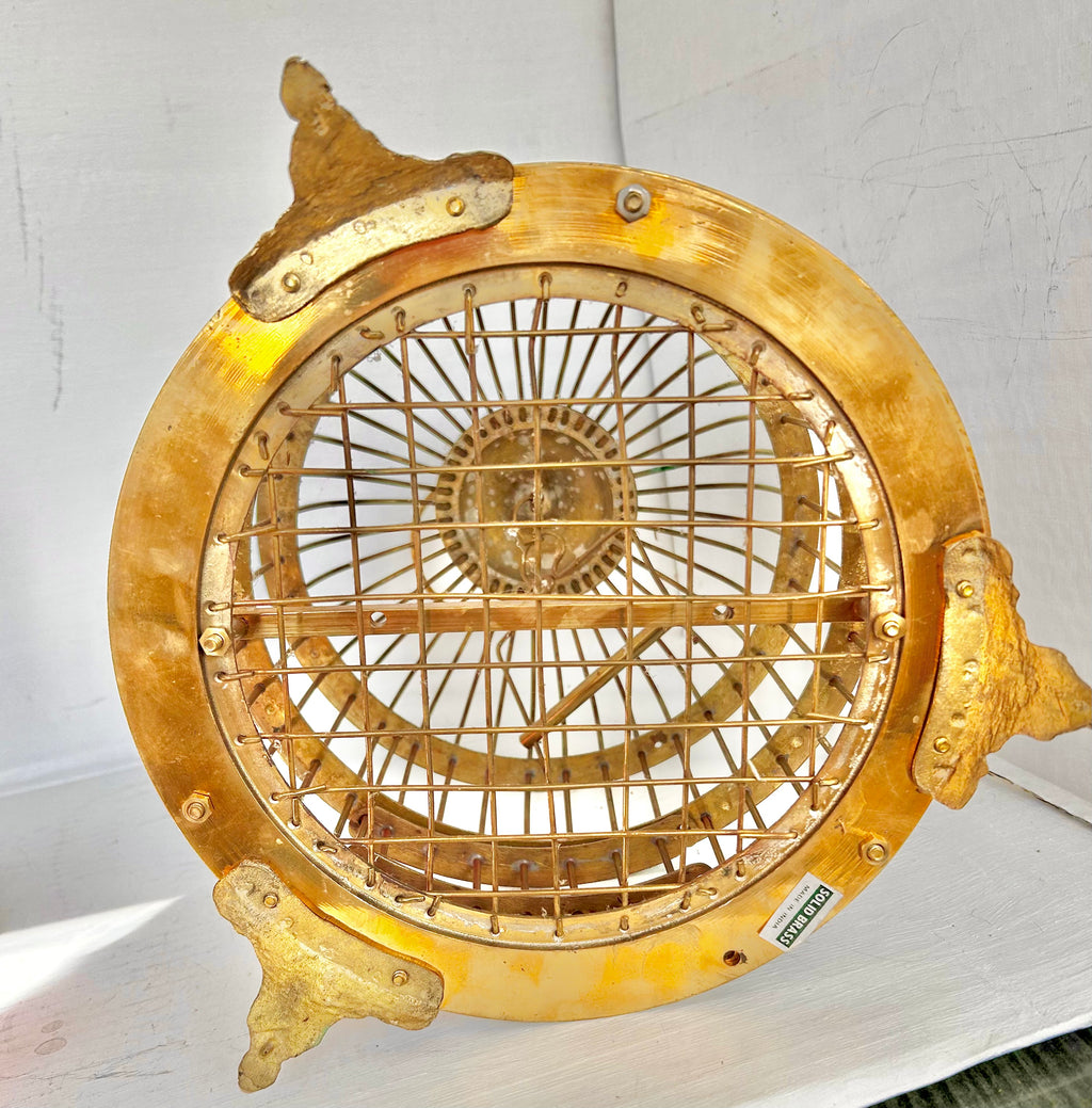 Vintage Solid Brass Bird Cage