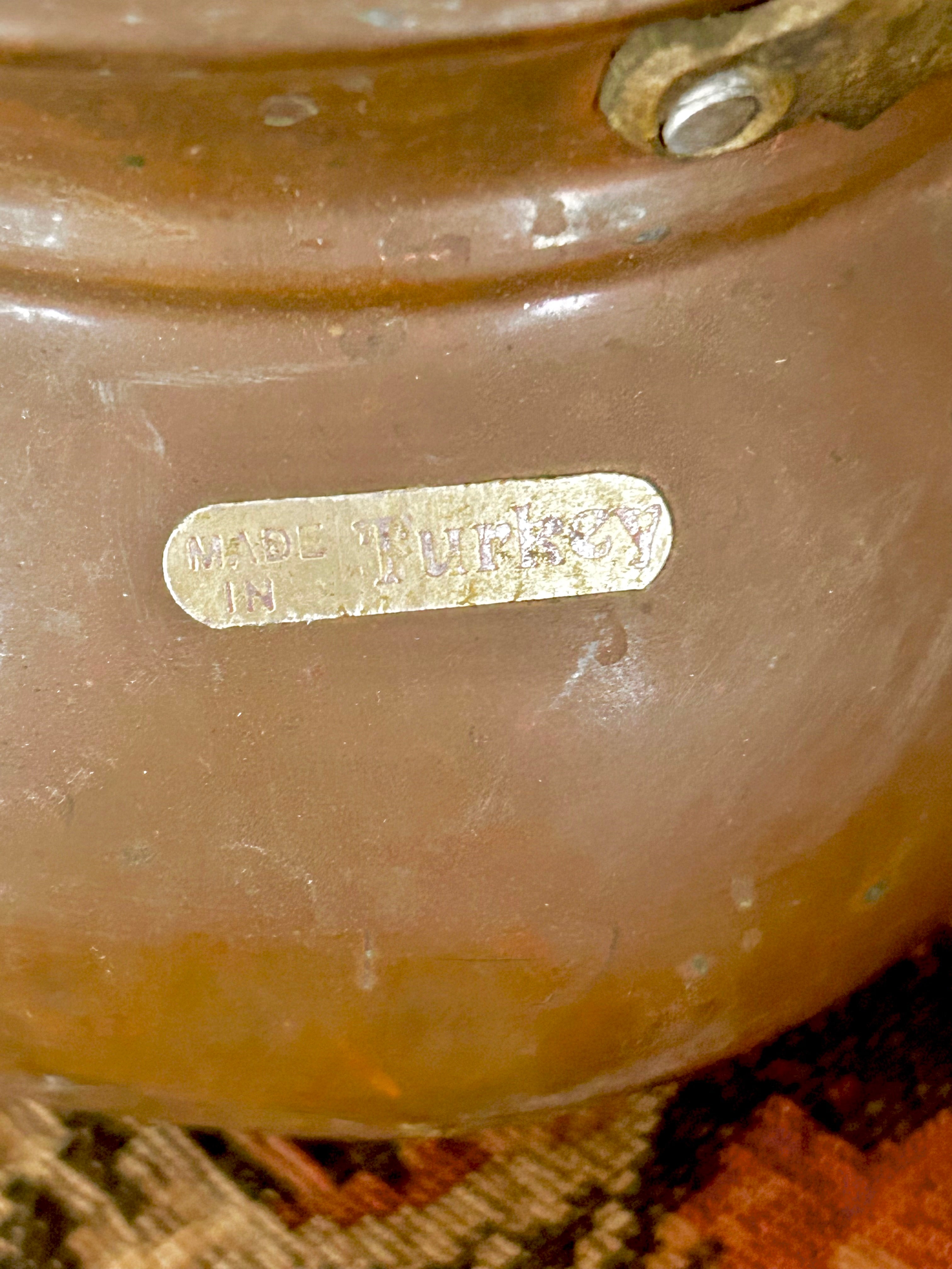 Vintage Small Copper Pot