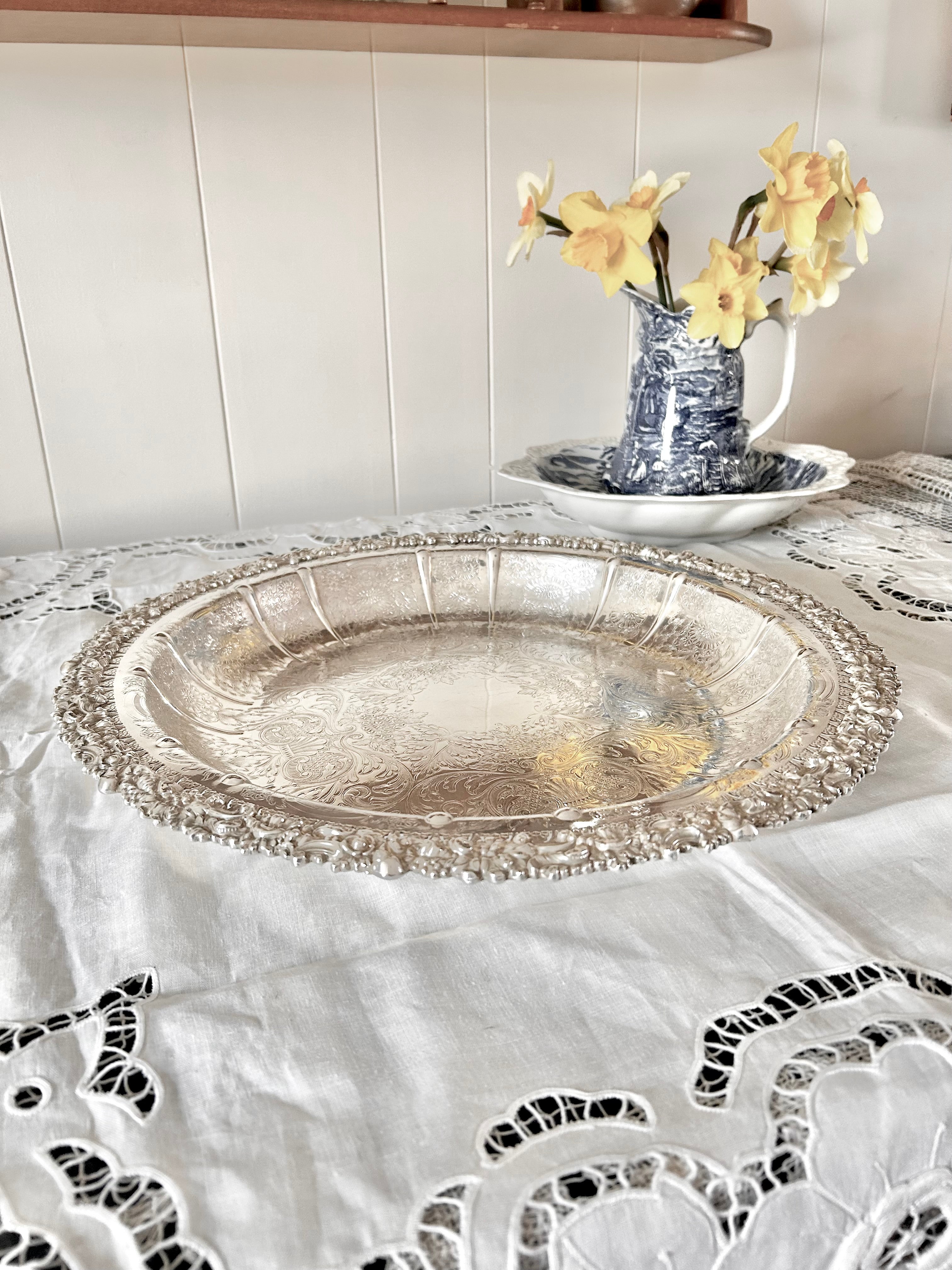 Vintage Barker Ellis 16 inch Platter