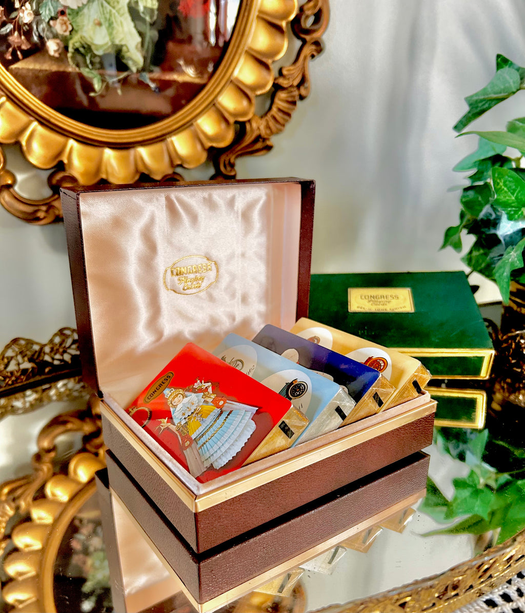 Congress Vintage Playing Card Decks in Box