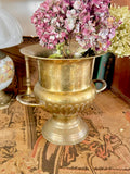 Vintage Brass Champagne Bucket