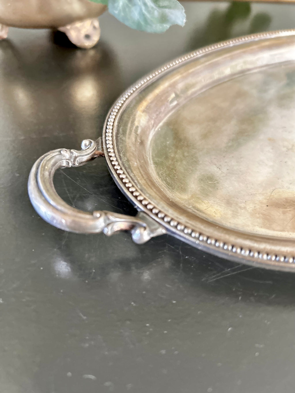 Vintage Silver plate Ronson 11 inch Tray