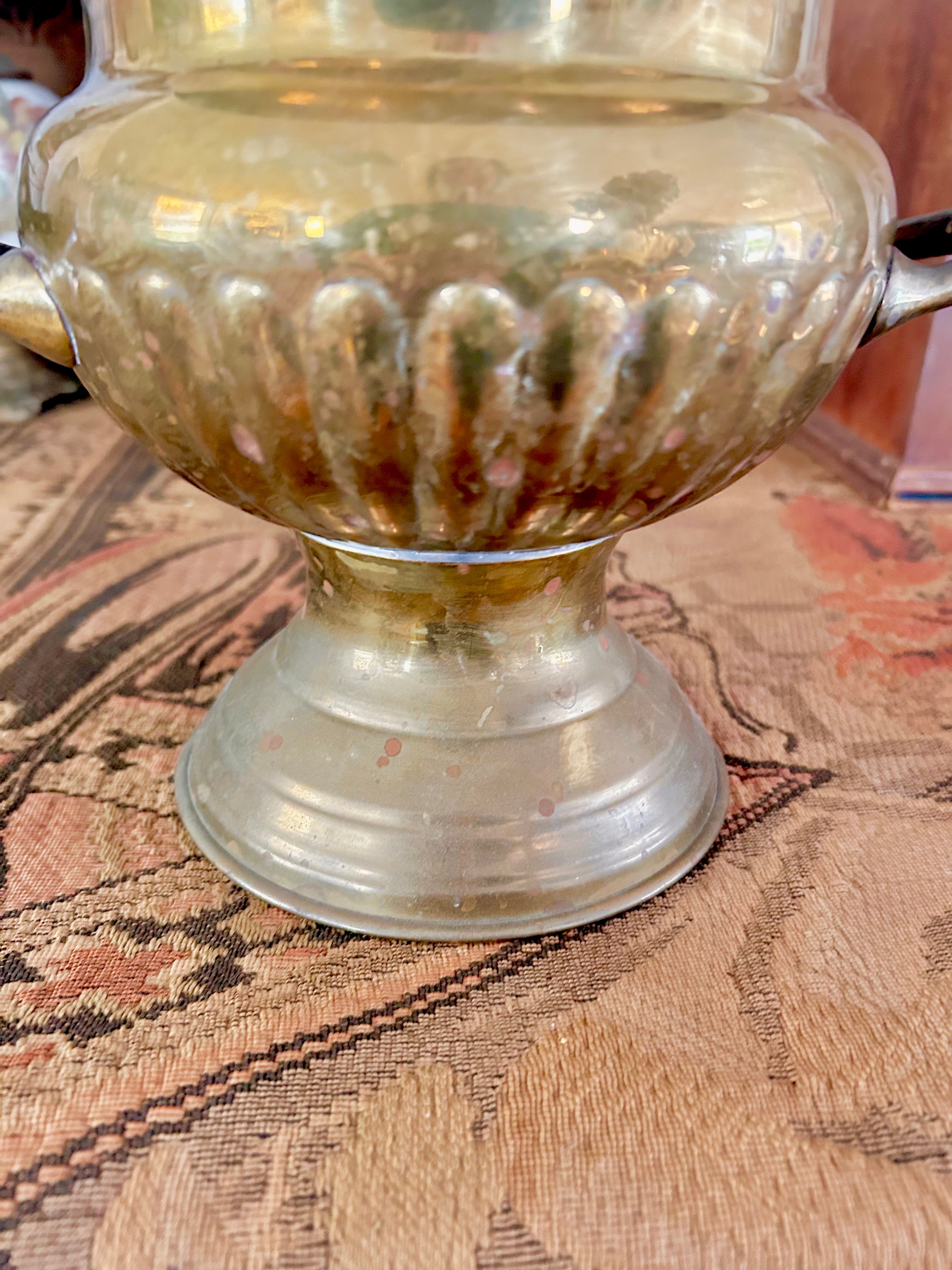 Vintage Brass Champagne Bucket