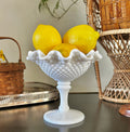 Vintage Milk Glass Compote by Westmoreland
