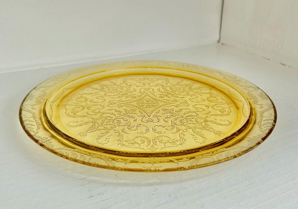 Vintage Madrid Pattern Yellow Depression Glass – Federal Glass, Various Pieces