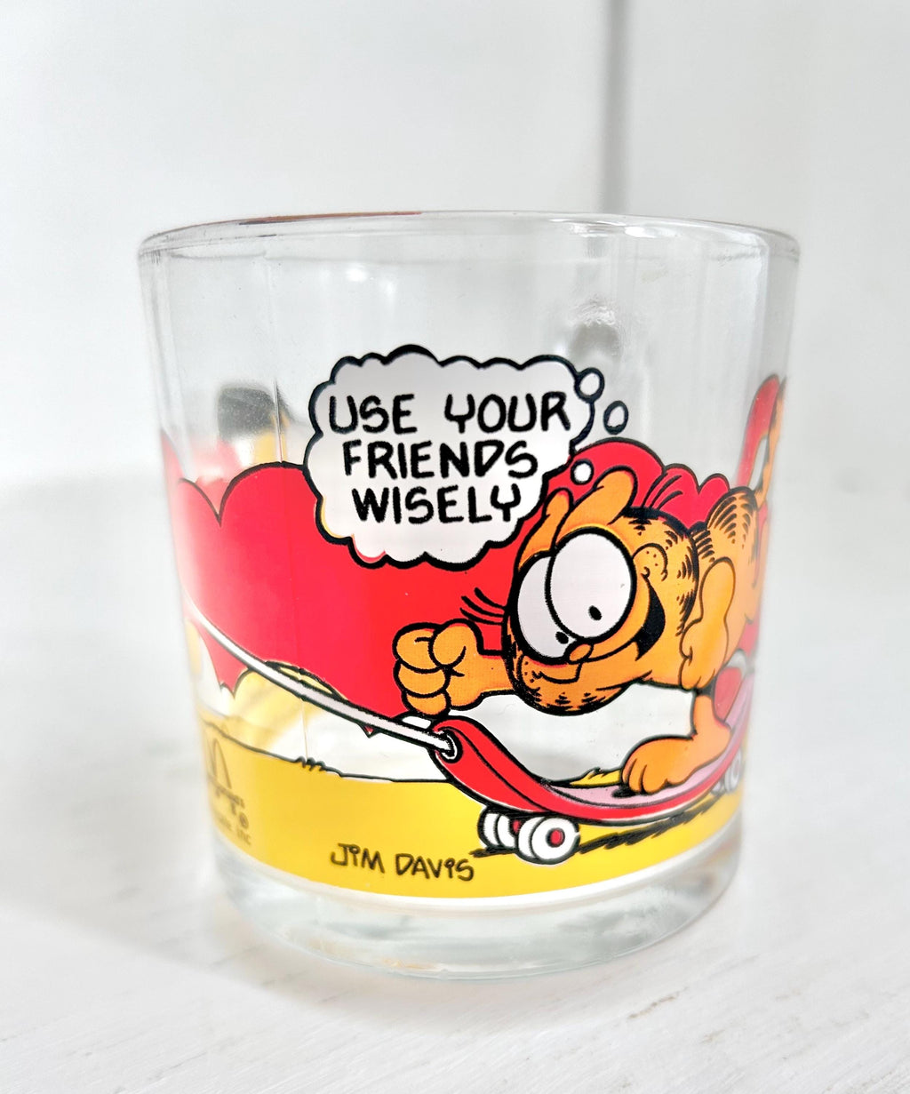 Vintage 1978 Garfield McDonalds Mug: Jim Davis Orange Cat & Odie