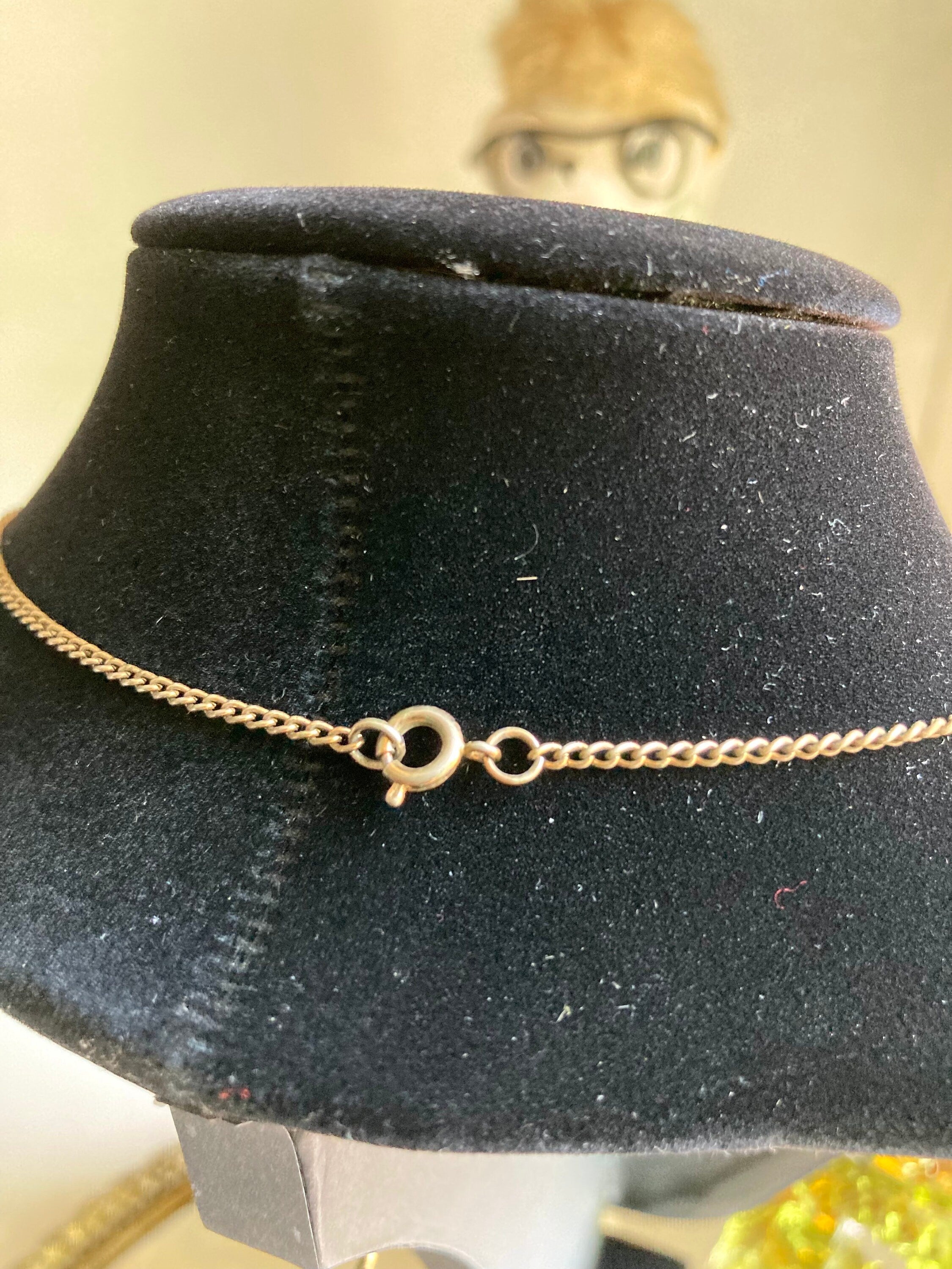 Vintage Pendant and Chain Bold Costume Jewelry Necklaces - Choose from Four