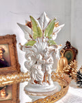 Antique Porcelain Vieux Paris/Vieux Bruxelles Figural Vase