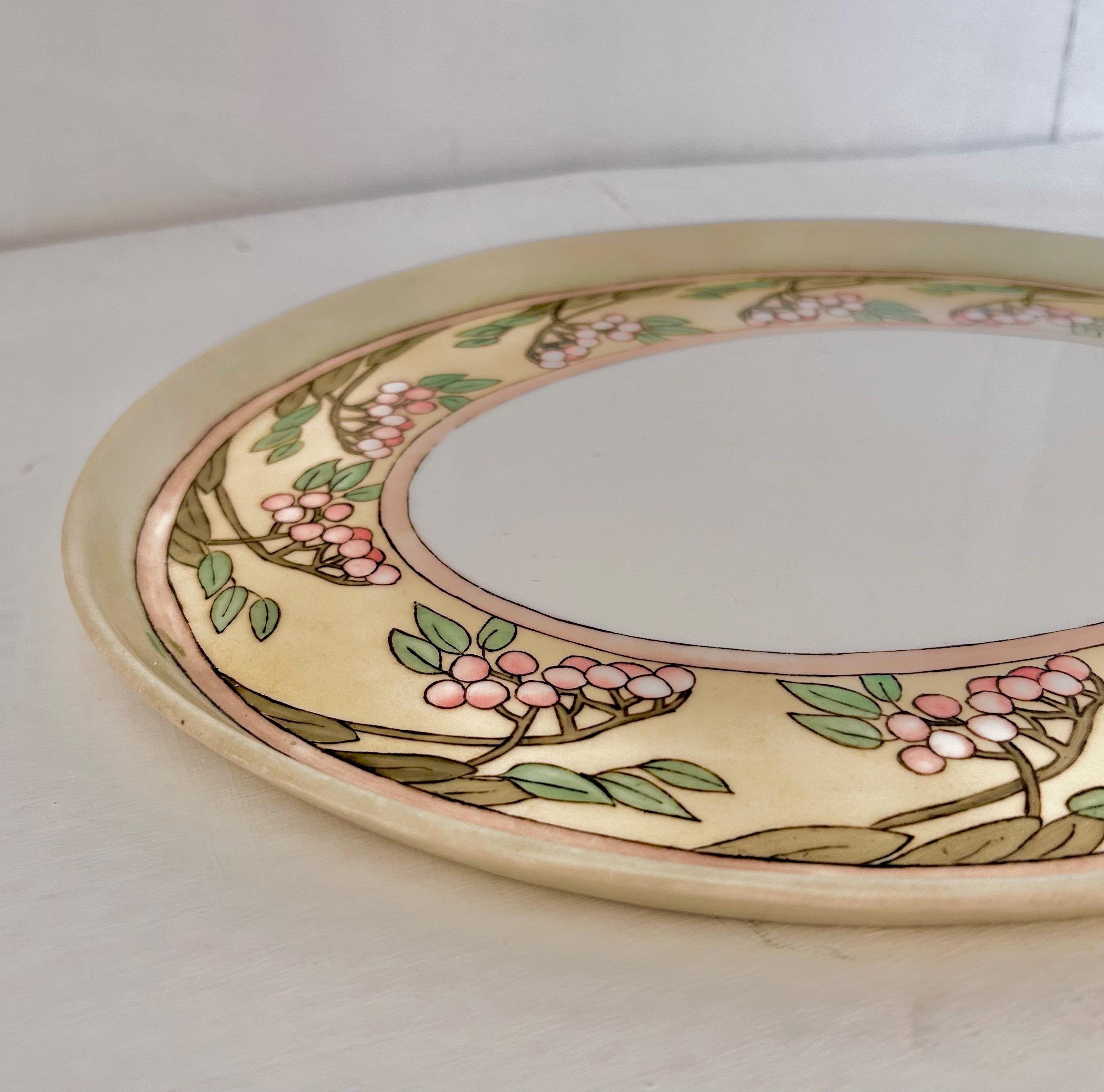 Large 14" Vintage T&V Limoges Porcelain Platter