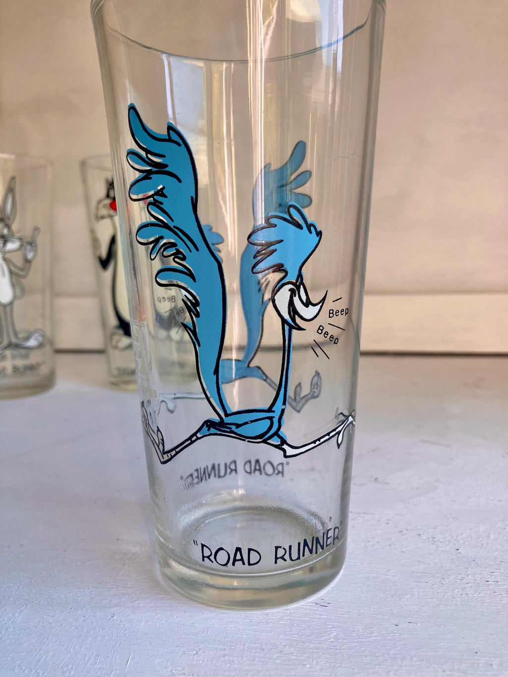 Vintage 1973 Looney Tunes Pepsi Glass - Collectible Character Drinkware