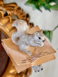 vintage Hagen-Renaker tiny hand-painted Squirrel Figurine