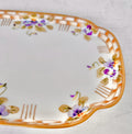 Vintage Noritake Porcelain Small Tray with Handpainted Violets