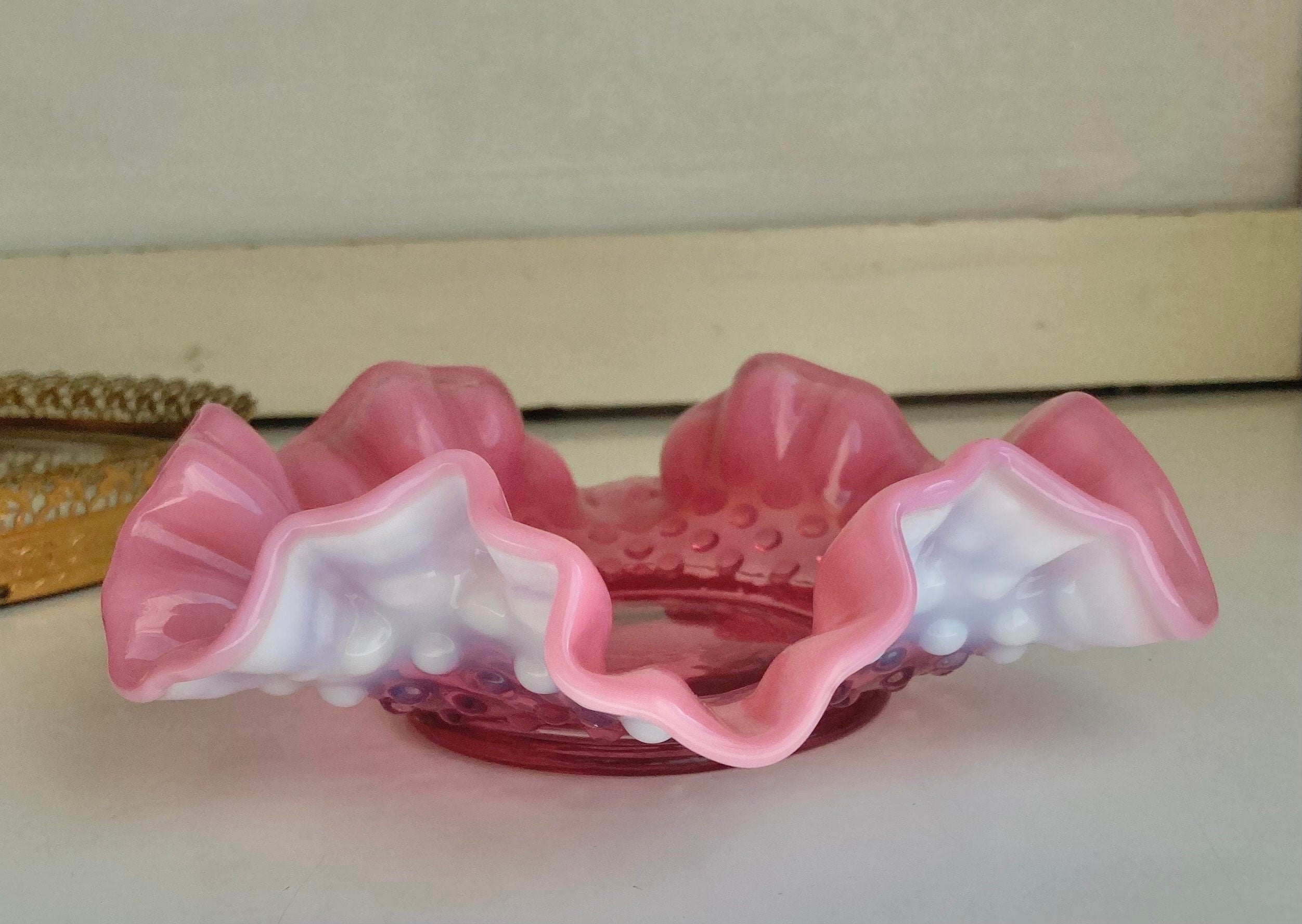 Vintage Cranberry Glass