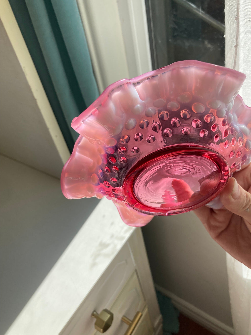 Vintage Cranberry Glass