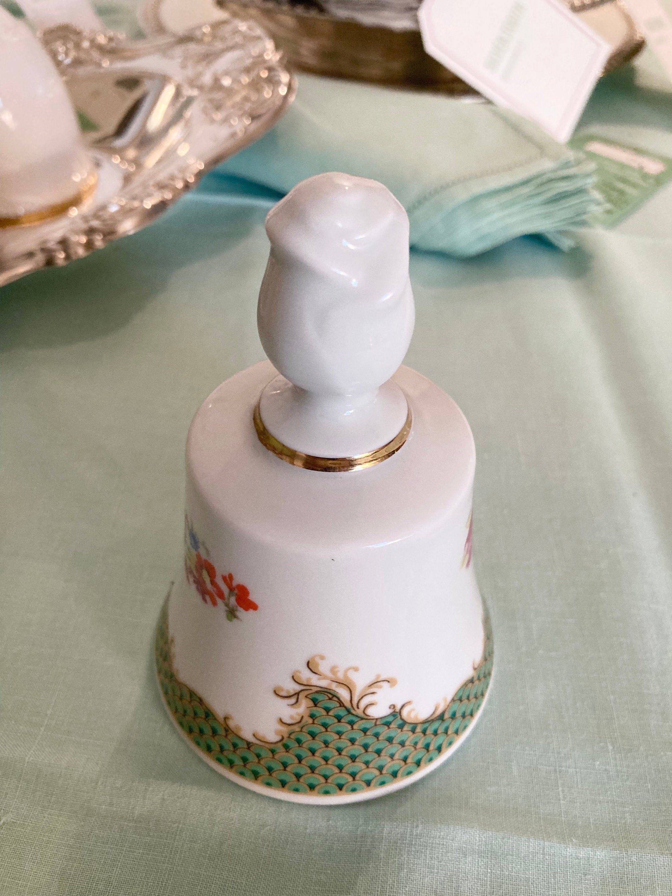 Vintage Porcelain Bell - Bareuther Waldsassen for Danbury Mint