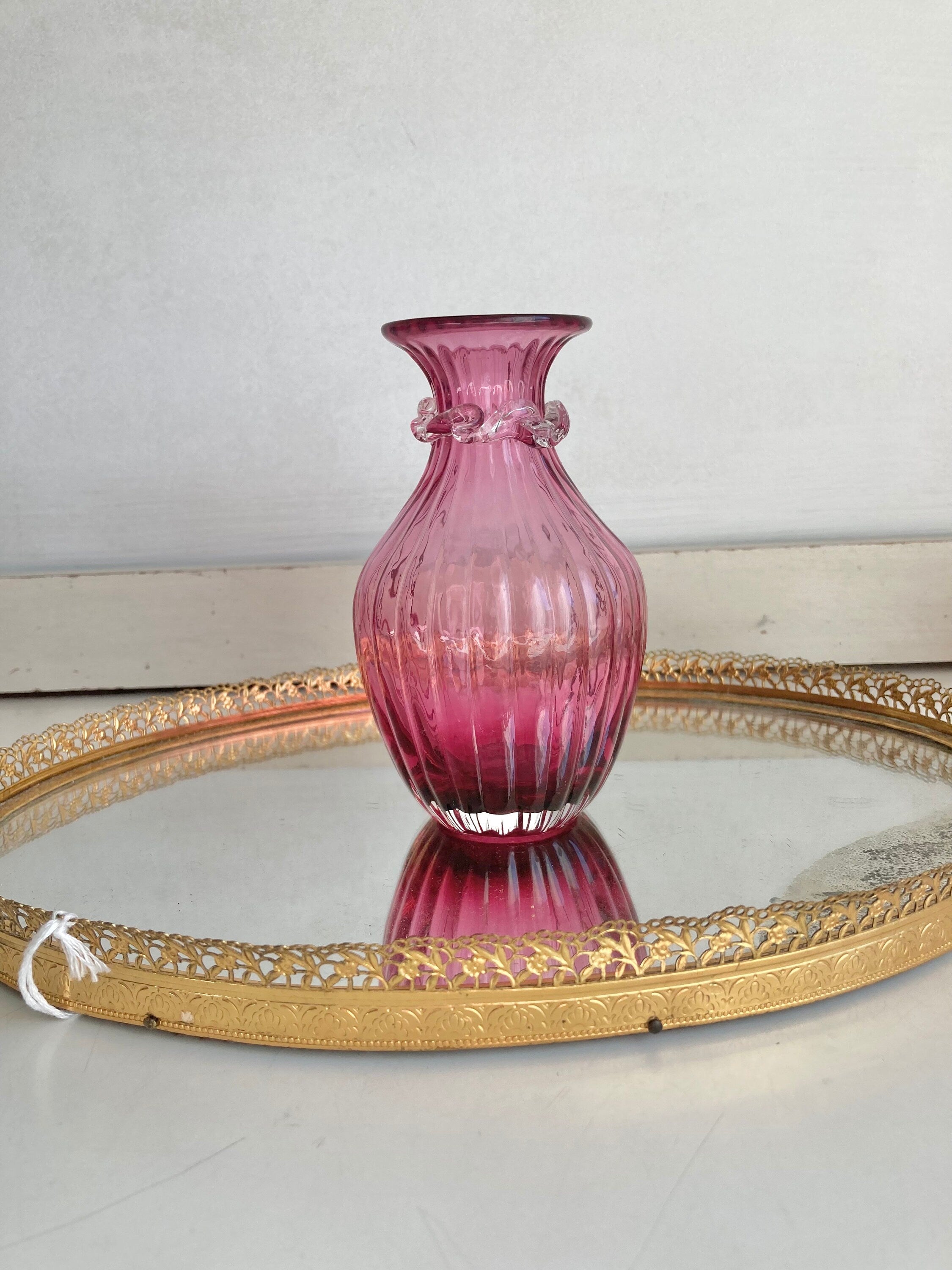 Vintage Cranberry Glass