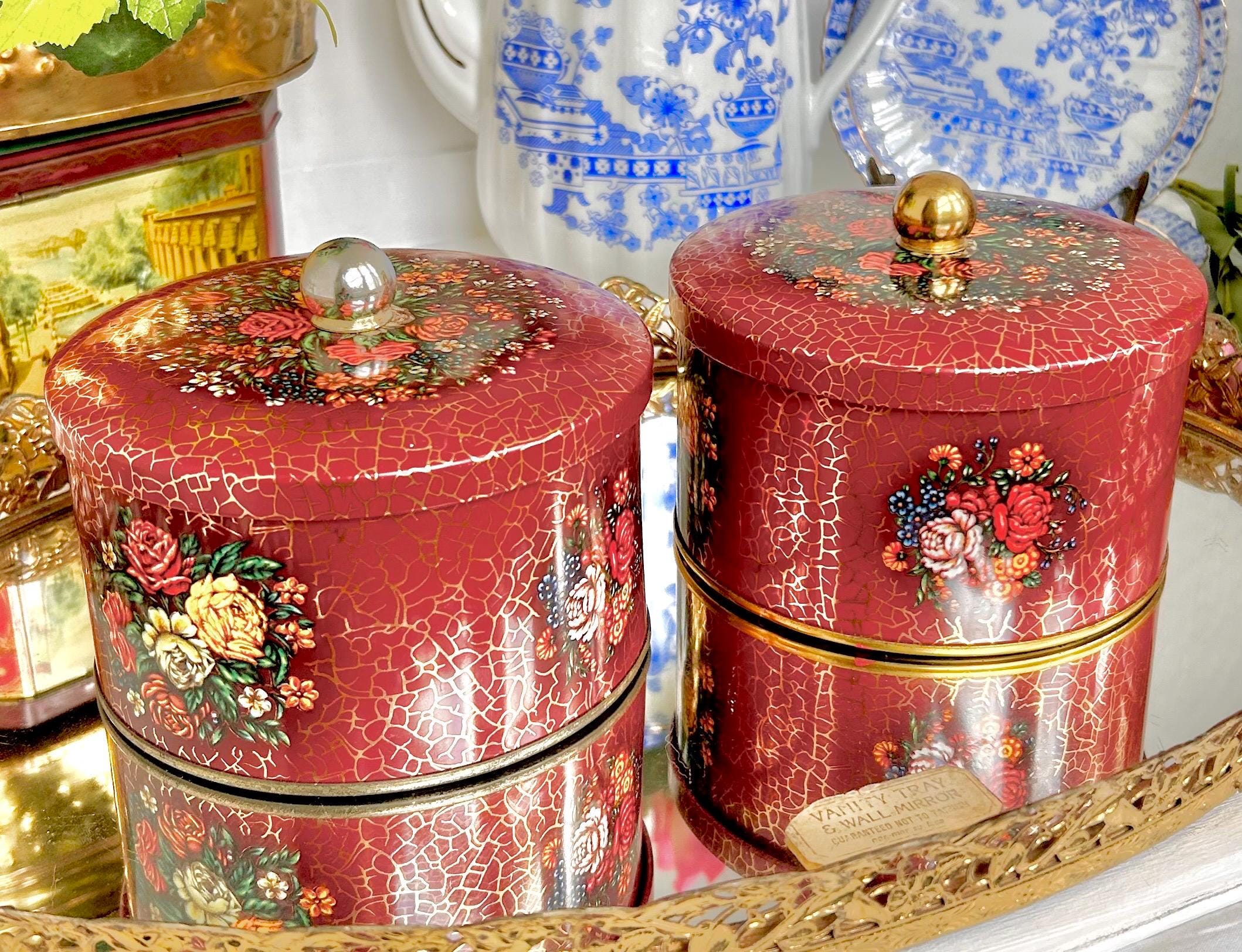 Vintage Tins Made in England - Choose from Various Designs