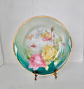 Vintage Porcelain Platter Transferware by Striegauer Porzellanmanufaktur, Germany